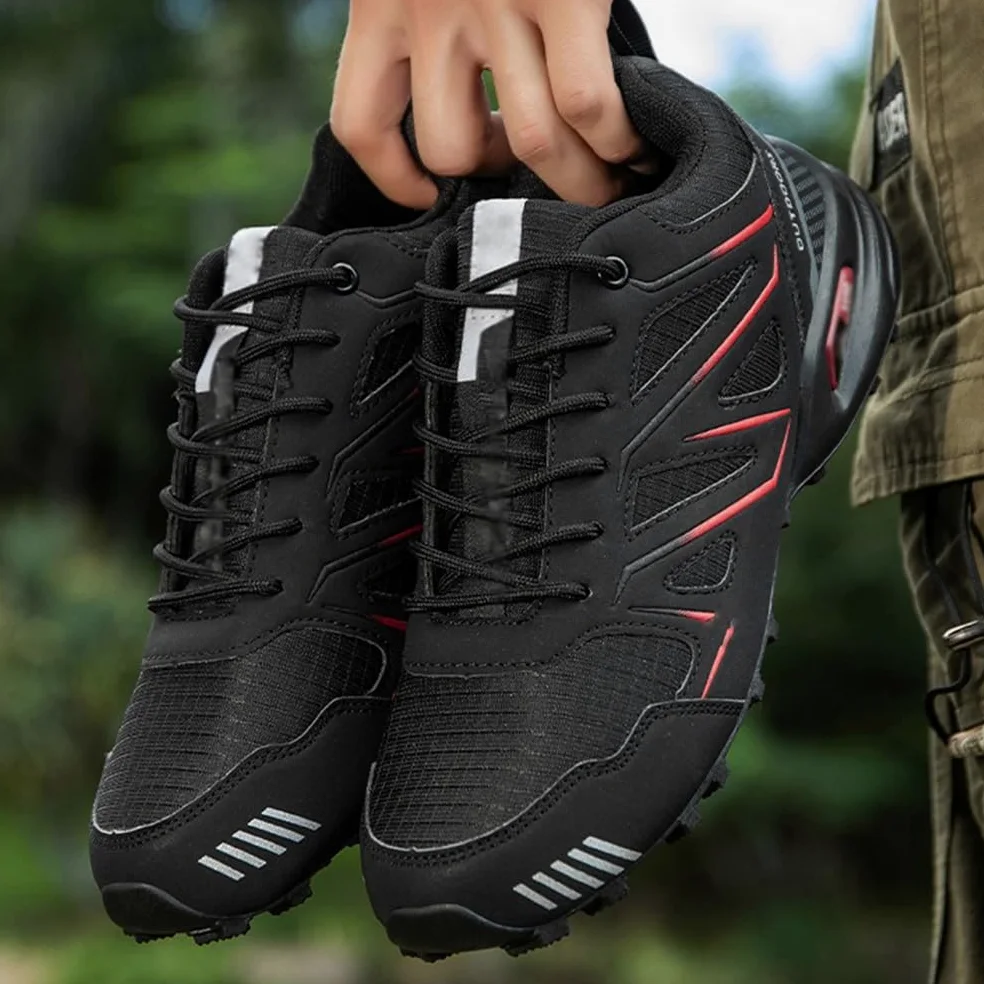 Zapatos de Senderismo para Hombre Ligeros Transpirable Zapatillas de Trekking cómodo Outdoor Camping Caminar Montaña