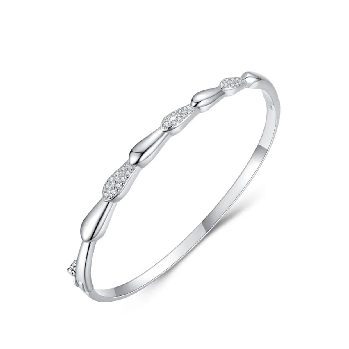 Pulsera para hermana, pulsera de la amistad de moissanita con gotas de agua para ella,