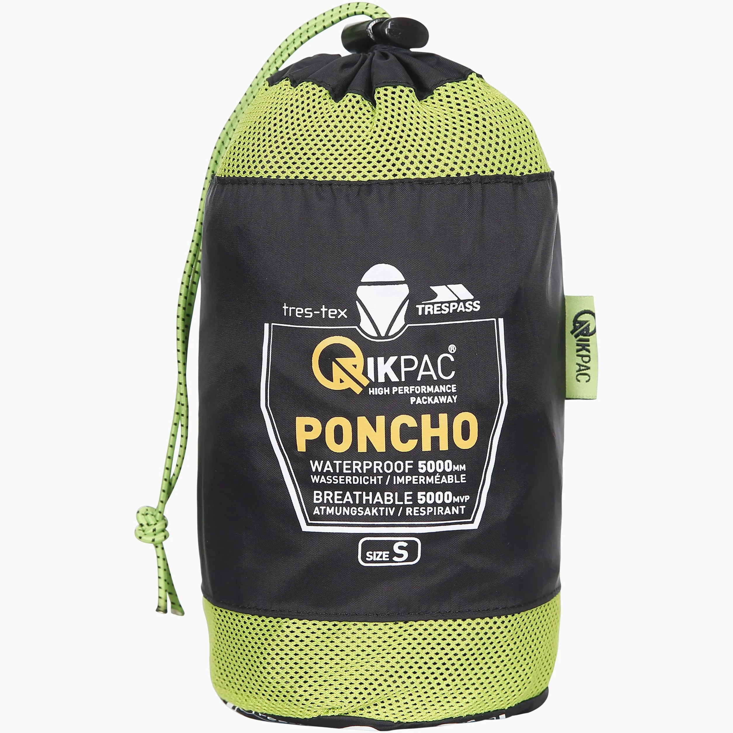 Trespass Qikpac Poncho plegable para bolsillo