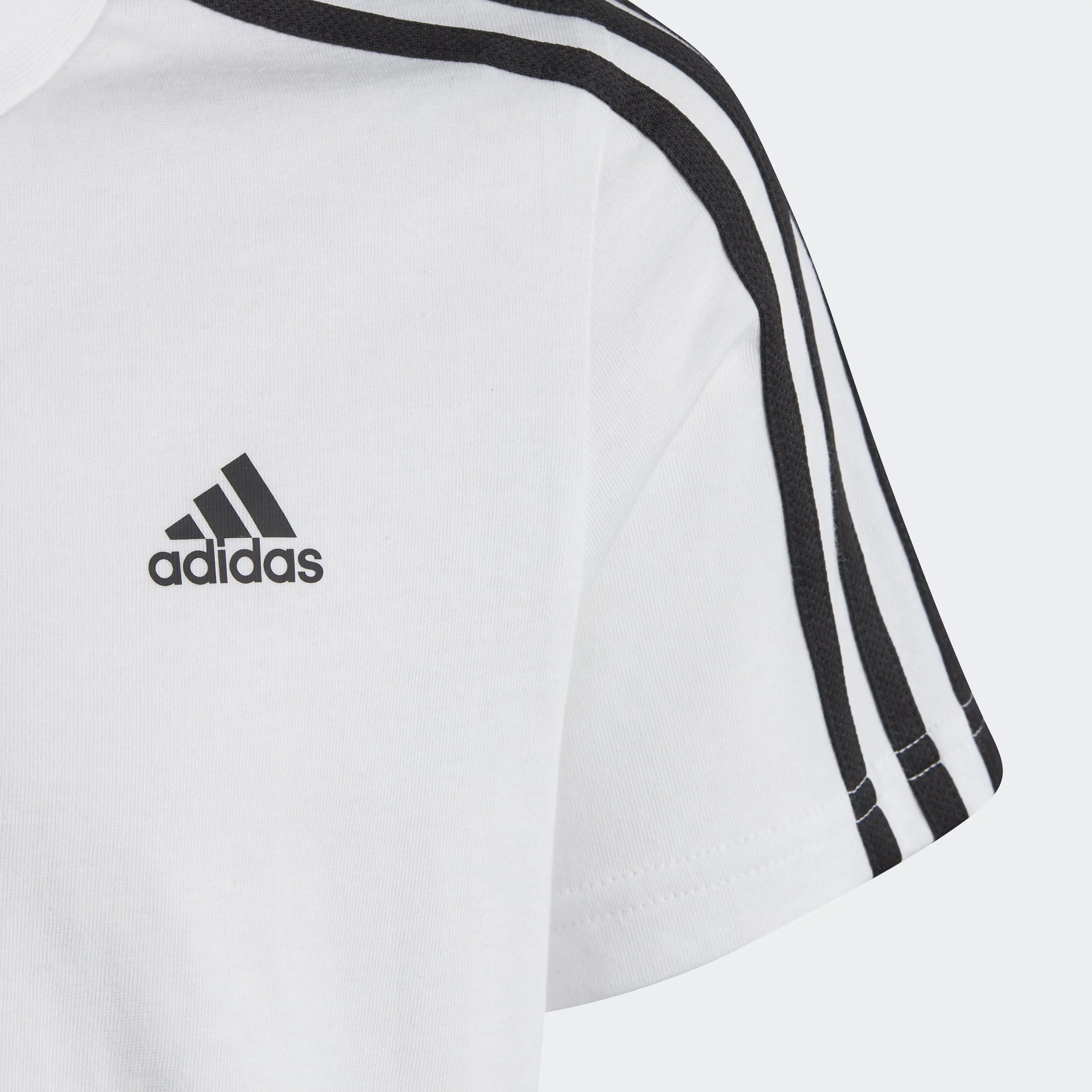 Adidas Essentials 3-Stripes Cotton Tee Camiseta Unisex niños