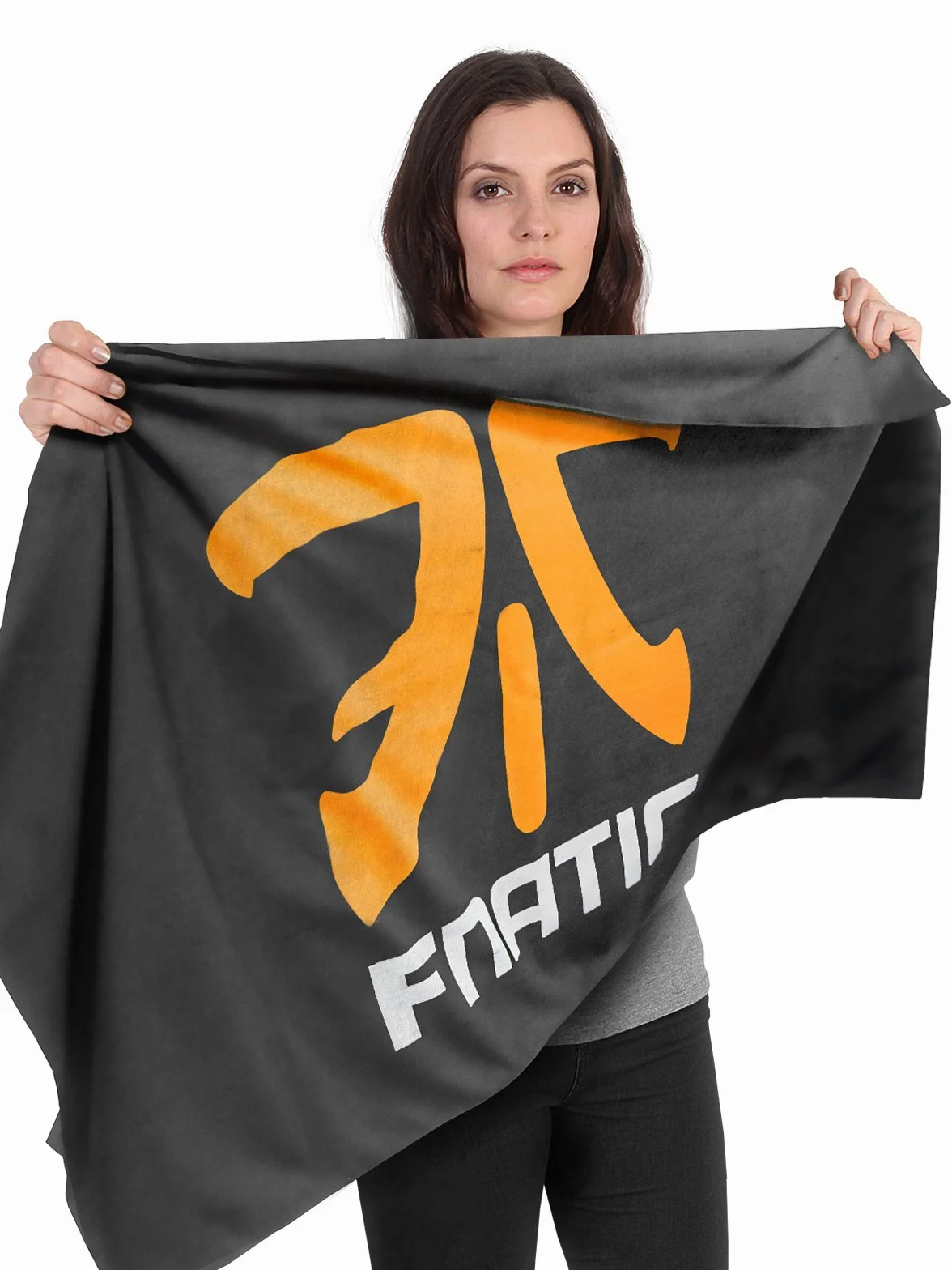 Fnatic Supporters Banner, Negro - 150cm x 90cm