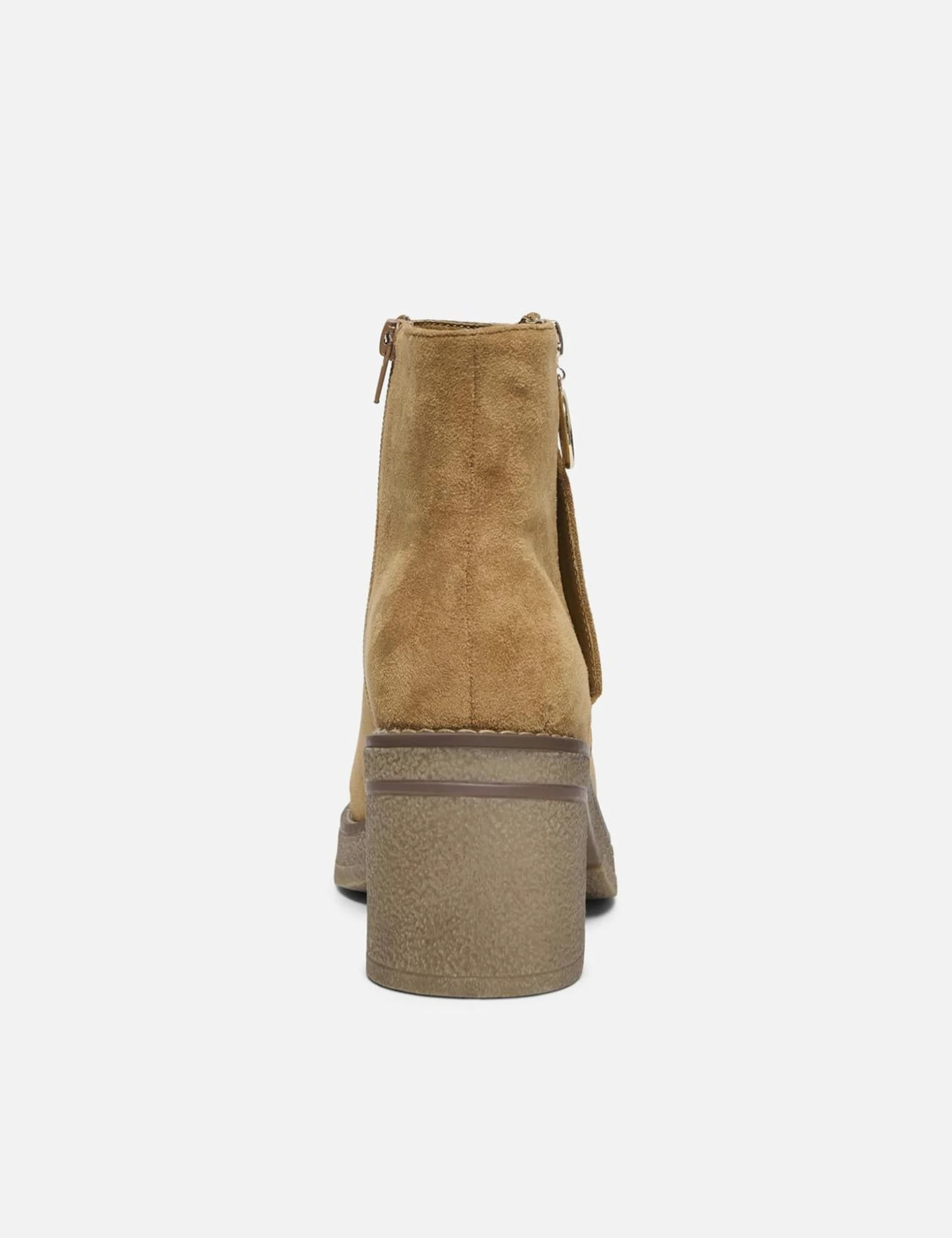 ONLY, Onlbabette Zipper Heeled Boot Mujer