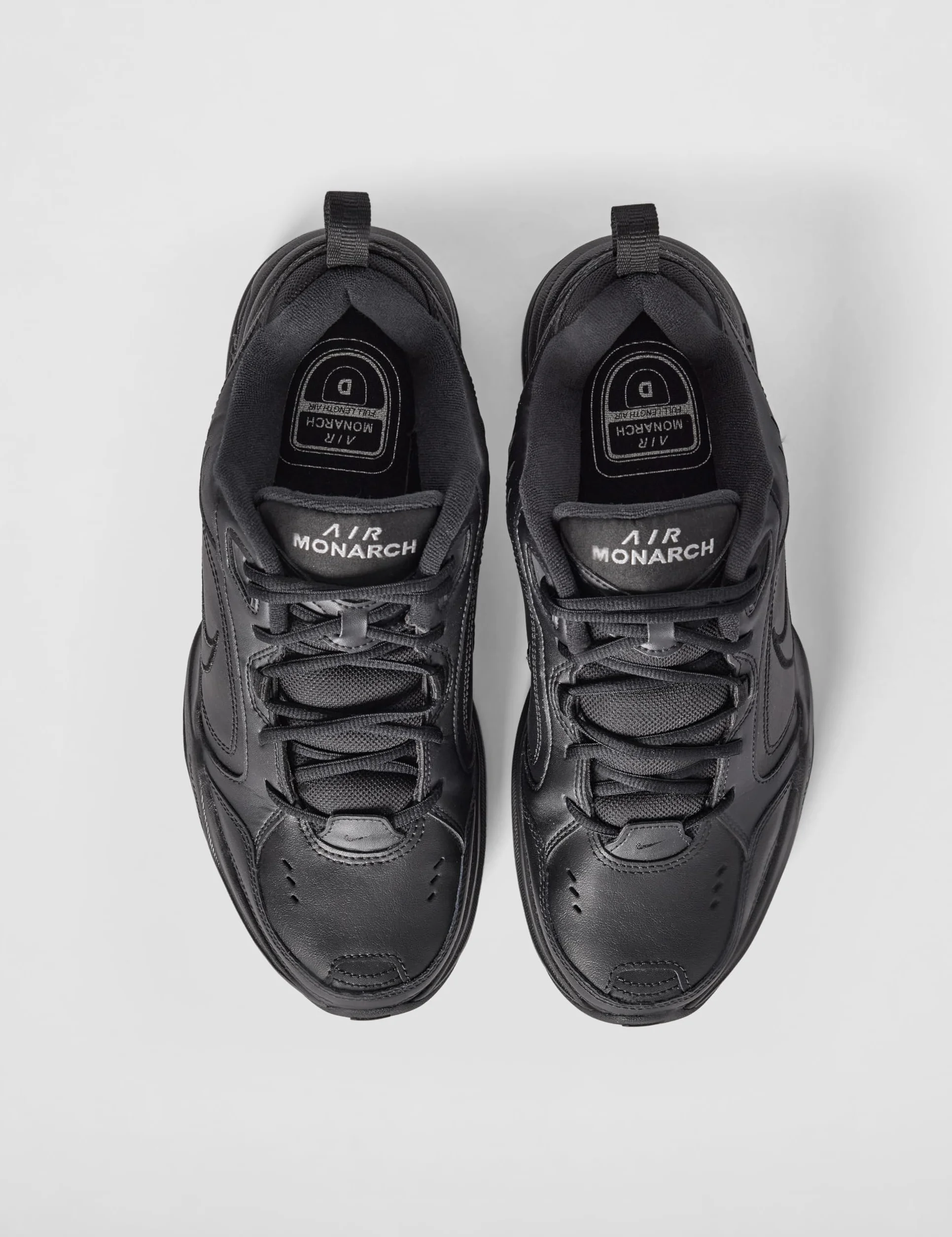 NIKE Air Monarch IV, Zapatillas de Gimnasia Hombre, Negro Black Black 001, 49.5 EU