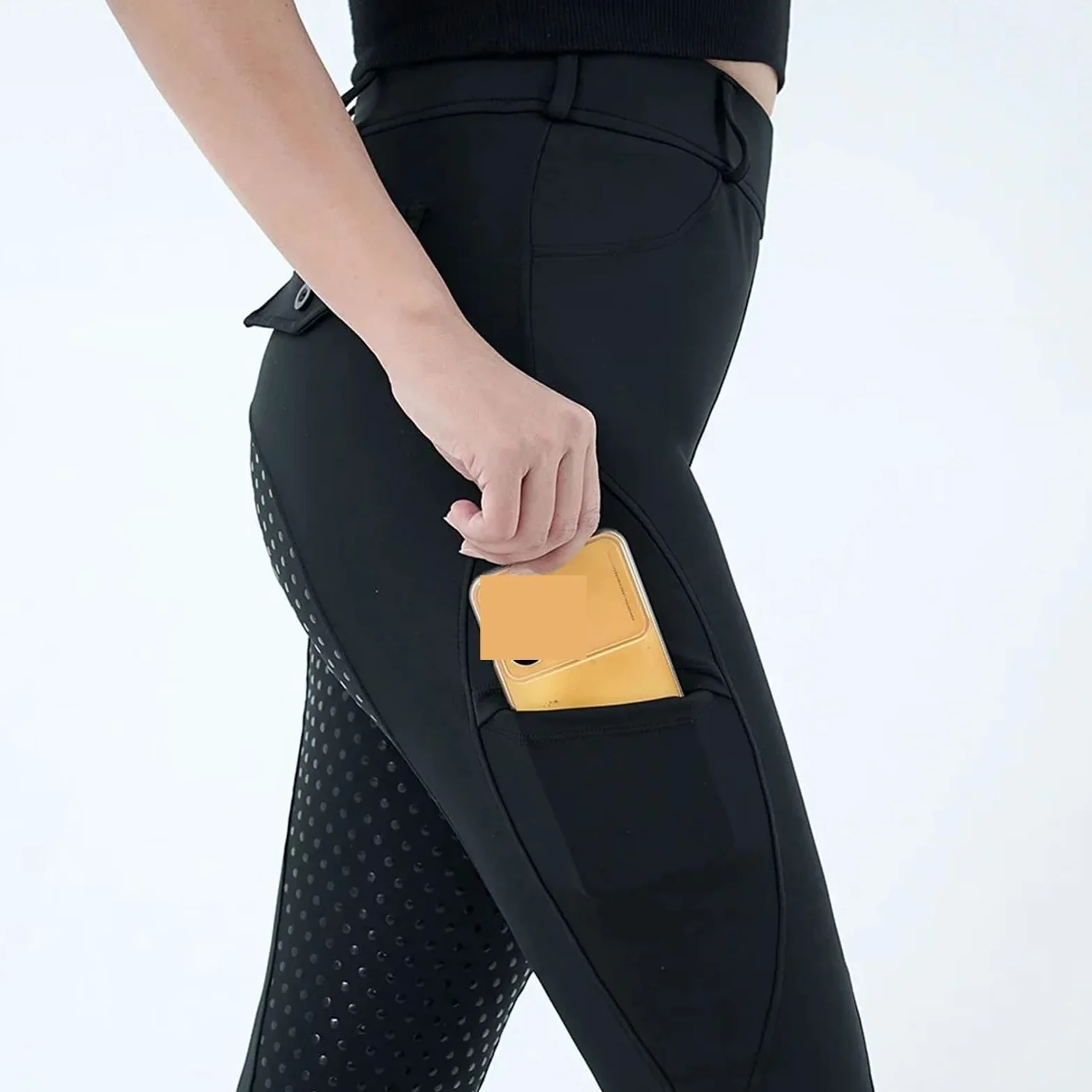 Mallas De EquitacióN Pantalones de equitación for mujer, pantalones montar con asiento completo, mallas entrenamiento ecuestre, ropa deportiva for exteriores, equipo caballero