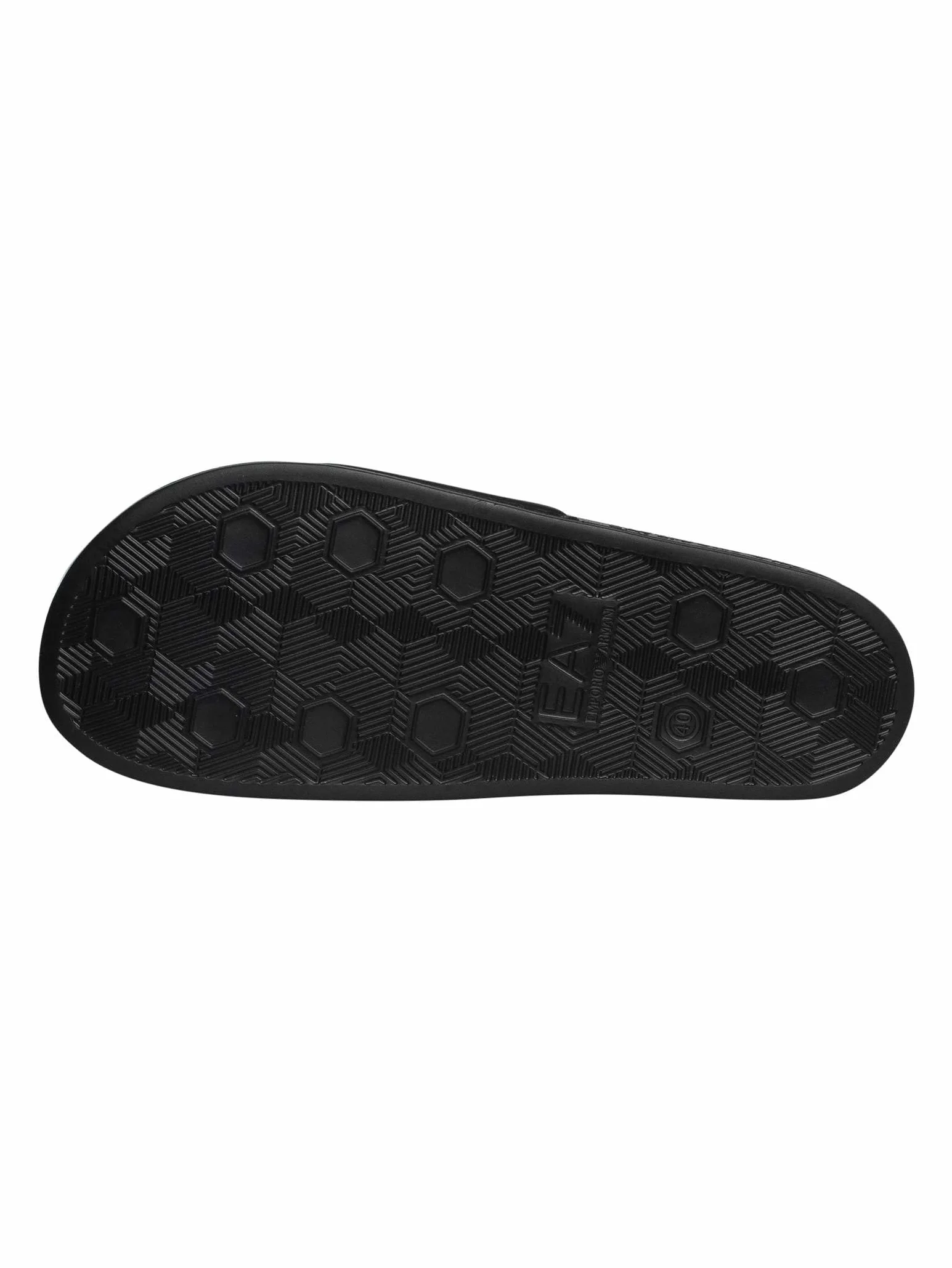 EA7 Hombre Zapatillas Logotipo Scarpe Black