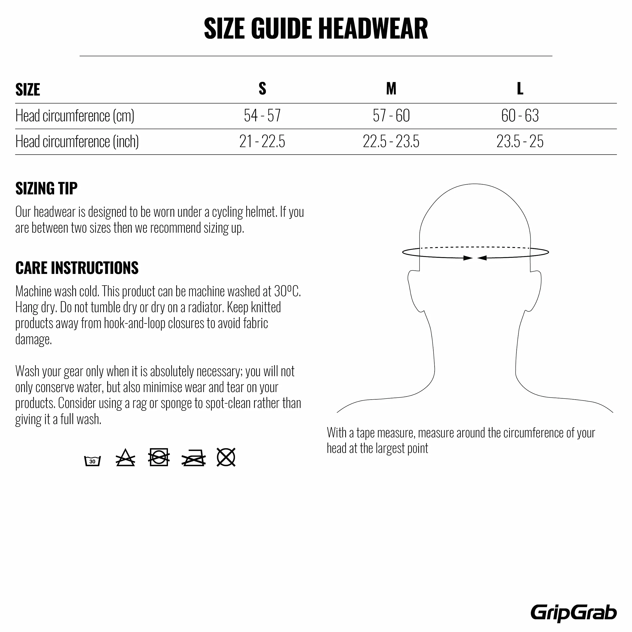 GripGrab Sotocasco de Ciclismo de Invierno Cortavientos Gorro Aviator Skull Cap Forro Polar Calentador Cabeza