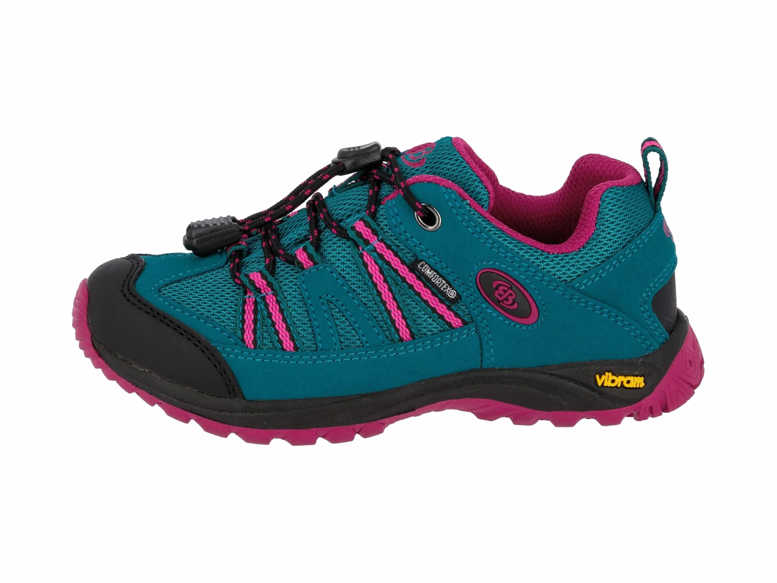 Brütting Zapatillas de Senderismo Unisex para niños Ohio Low Trekking & Senderismo, Turquesa Rosa., 33 EU