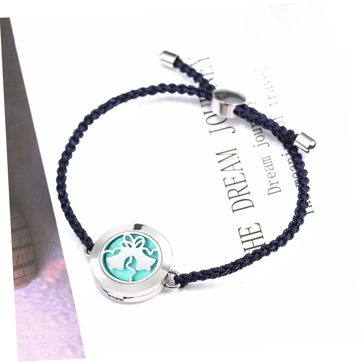 5piezas Pulsera Difusora De Aceites Esenciales Para Mujeres Pulsera Ajustable De Aromaterapia Locket De Perfume Joyería Elegante Para Ocasiones Especiales