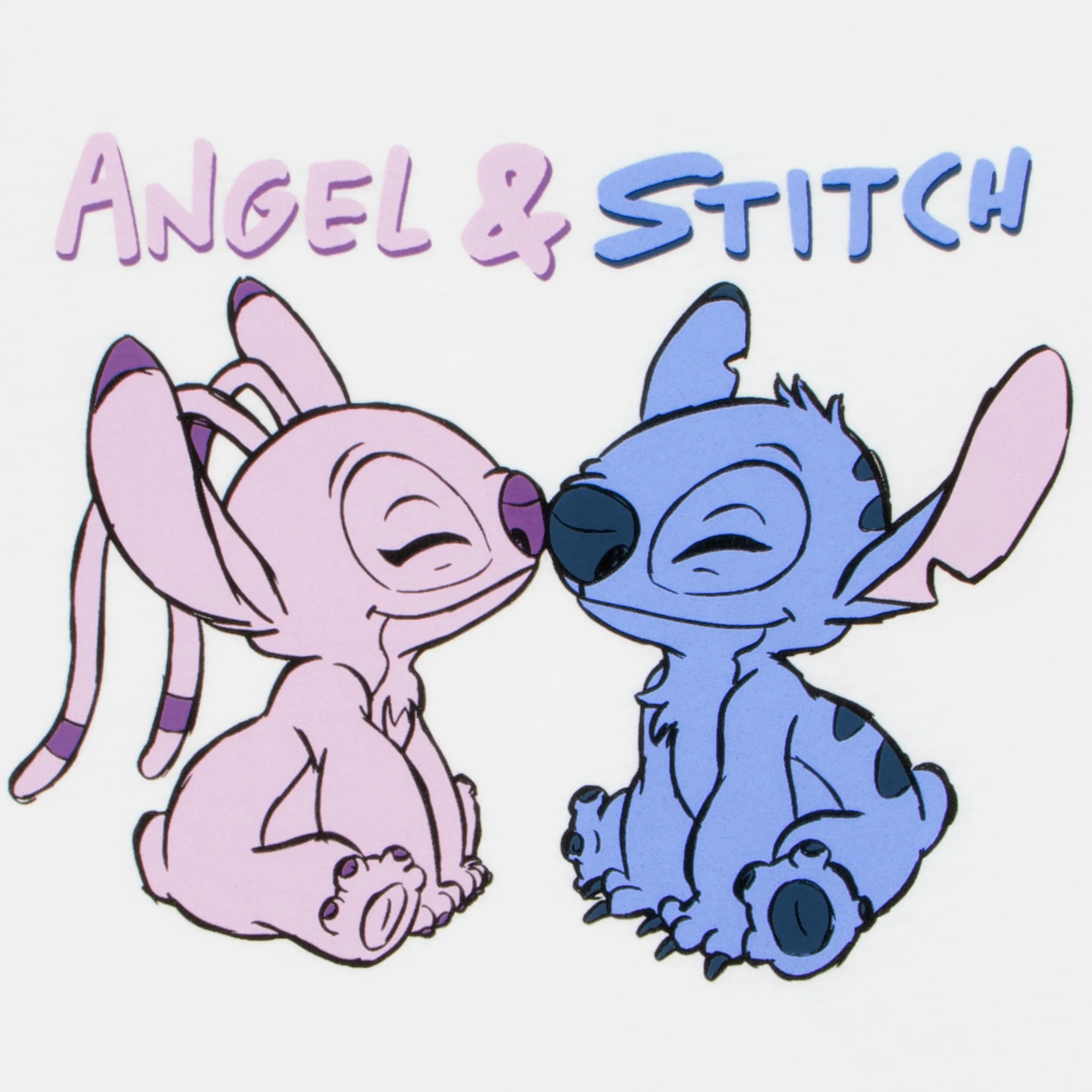 Disney Camiseta Stitch Niña | Camiseta Manga Corta Niña Paquete De 2