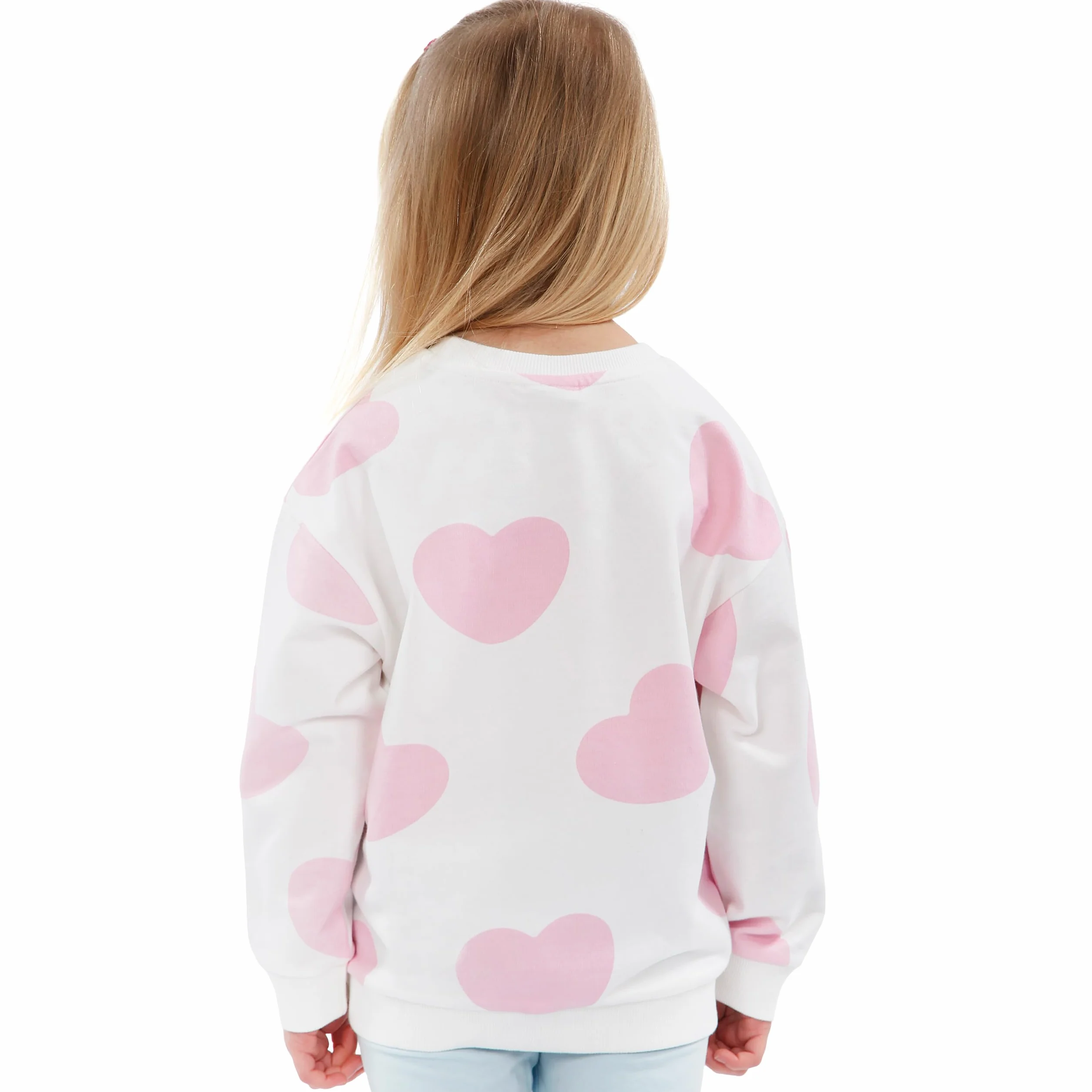 Bluey Bingo Sudadera Niña Blanca Verano