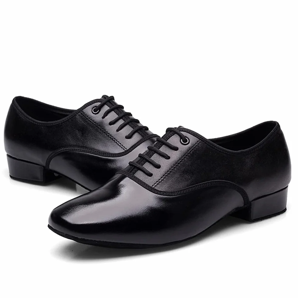 Zapatos de Baile Latino Hombre Moderno de tacón bajo Tango a Salsa práctic de salón Zapatos de Baile,Model-LHD401