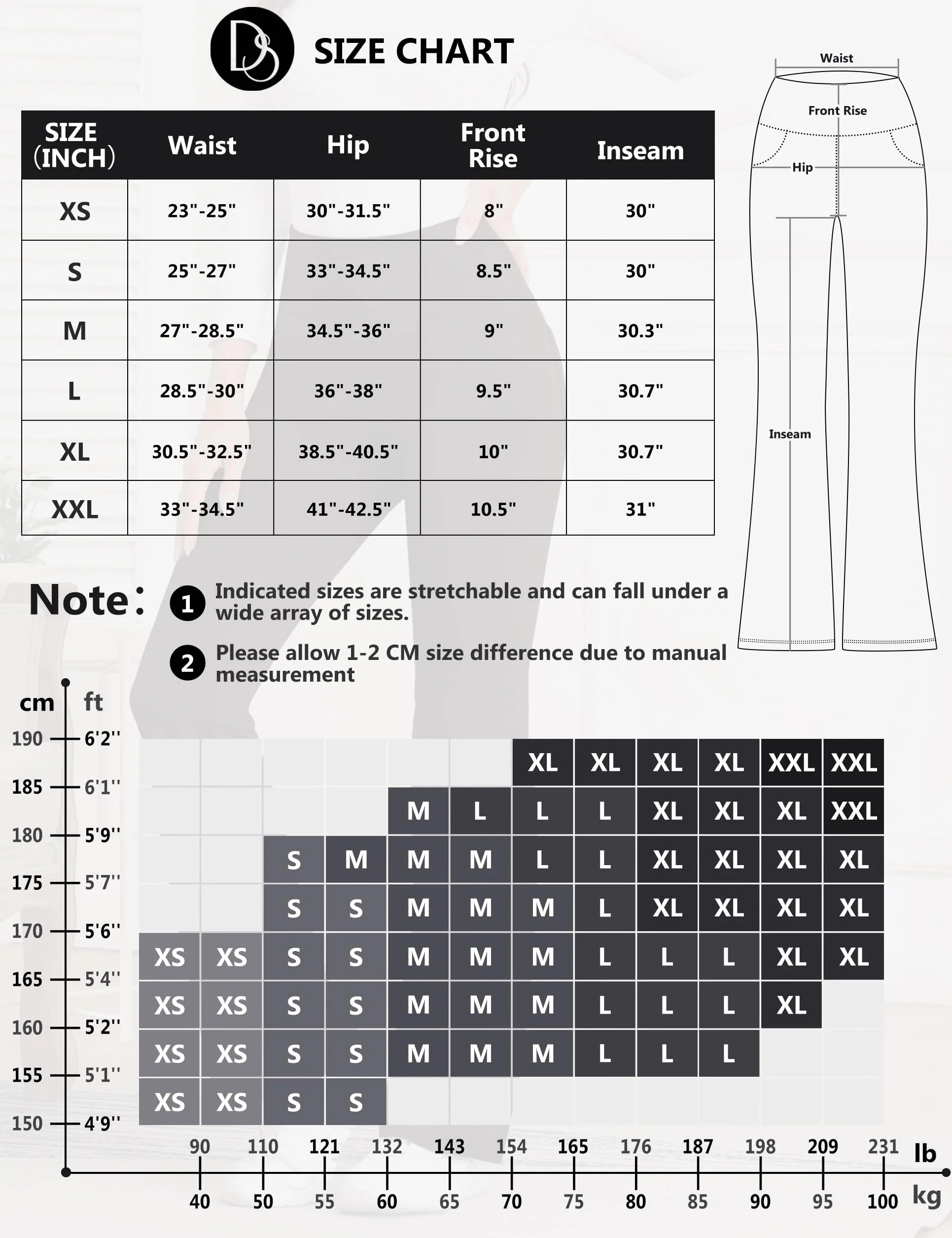 Desol Pantalones de yoga térmicos para mujer con forro polar, con 4 bolsillos, pantalones deportivos de invierno para mujer, largos, cintura alta, elásticos, cálidos