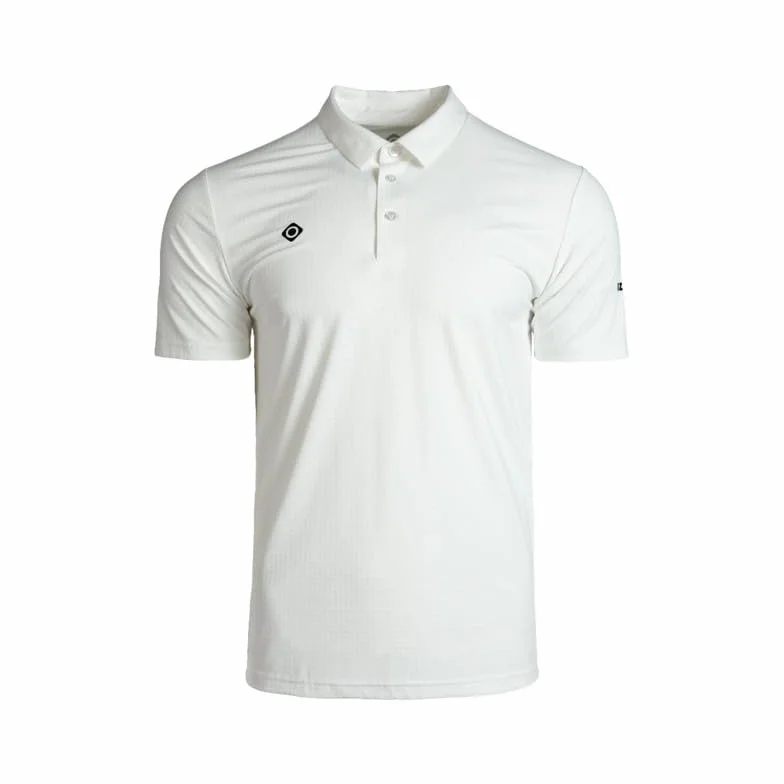 Izas Destin Polo Técnico de Hombre. Camiseta de Manga Corta Ligera y Transpirable para Actividades al Aire Libre y Uso Diario. Ice. XL