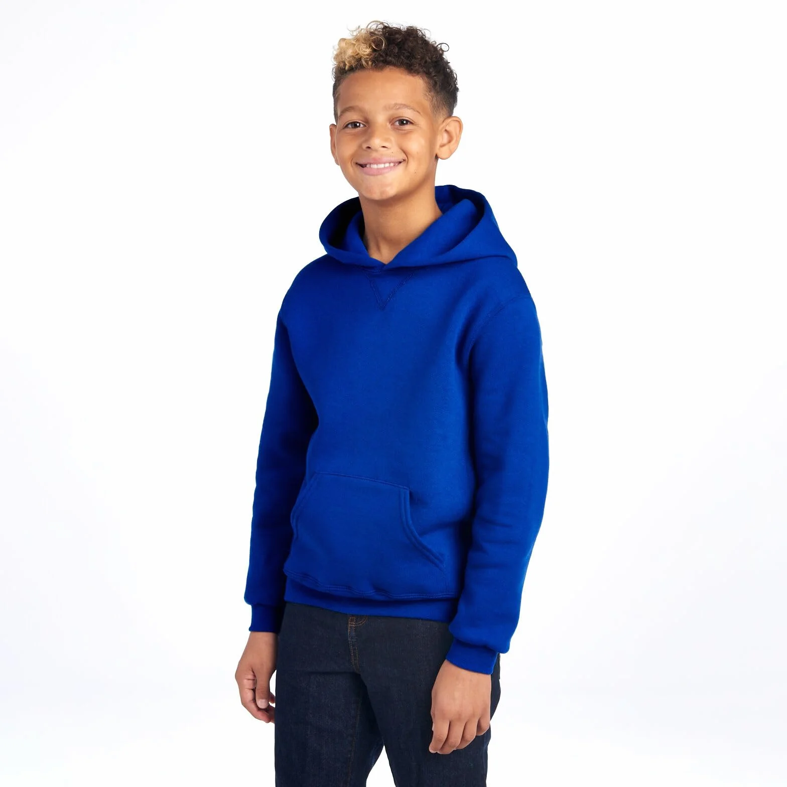 Russell Athletic Sudadera con Capucha de Forro Polar Dri-Power para jóvenes, Absorbe la Humedad, Tallas S-XL