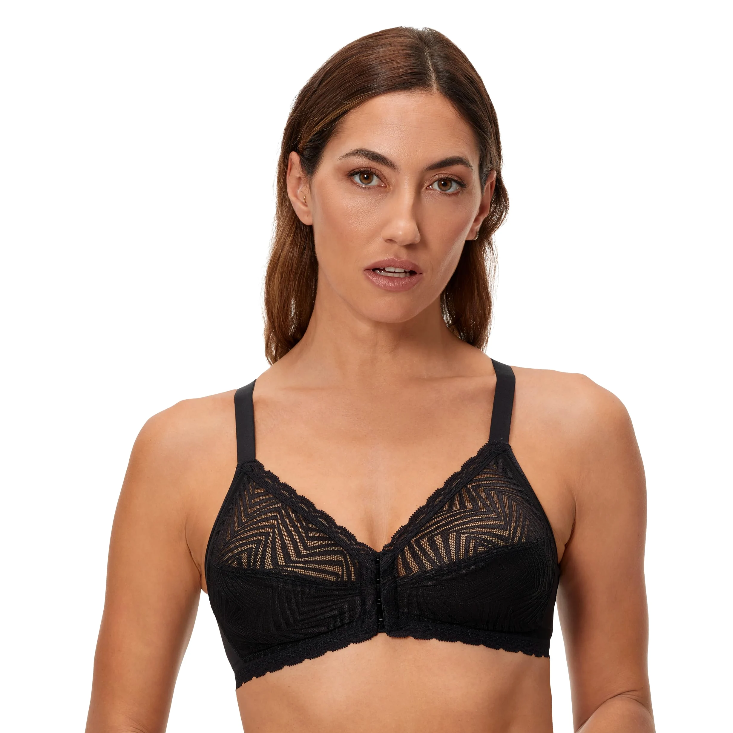 Playtex Sin Aro con Apertura Delantera Ideal Posture Bra Mujer (Pack de 1)