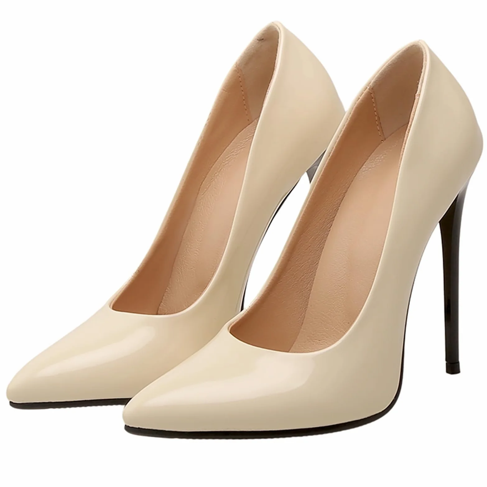 Zapatos de tacón alto sexy para mujer, diseño clásico minimalista con tacón ultrafino