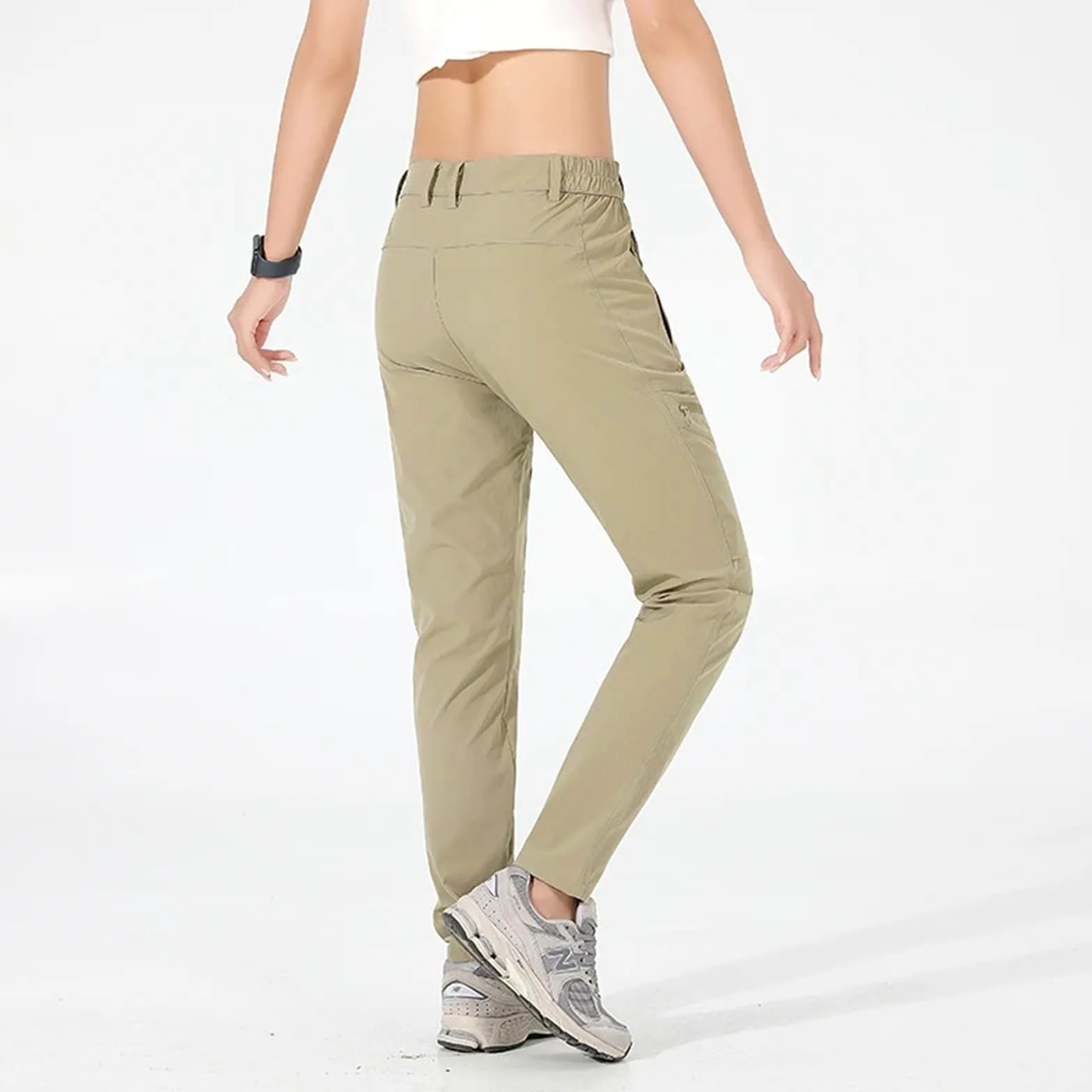 Pantalones Trekking Mujer Pantalones de Senderismo for Mujer, elásticos en 4 direcciones, Impermeables, Verano, Cargo, Trekking, Escalada, Camping, Deportes al Aire Libre, Pantalones montaña