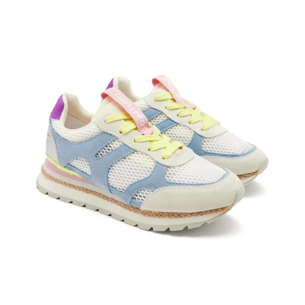 Zapatillas CUÑA Piel Y Rejilla Eddington