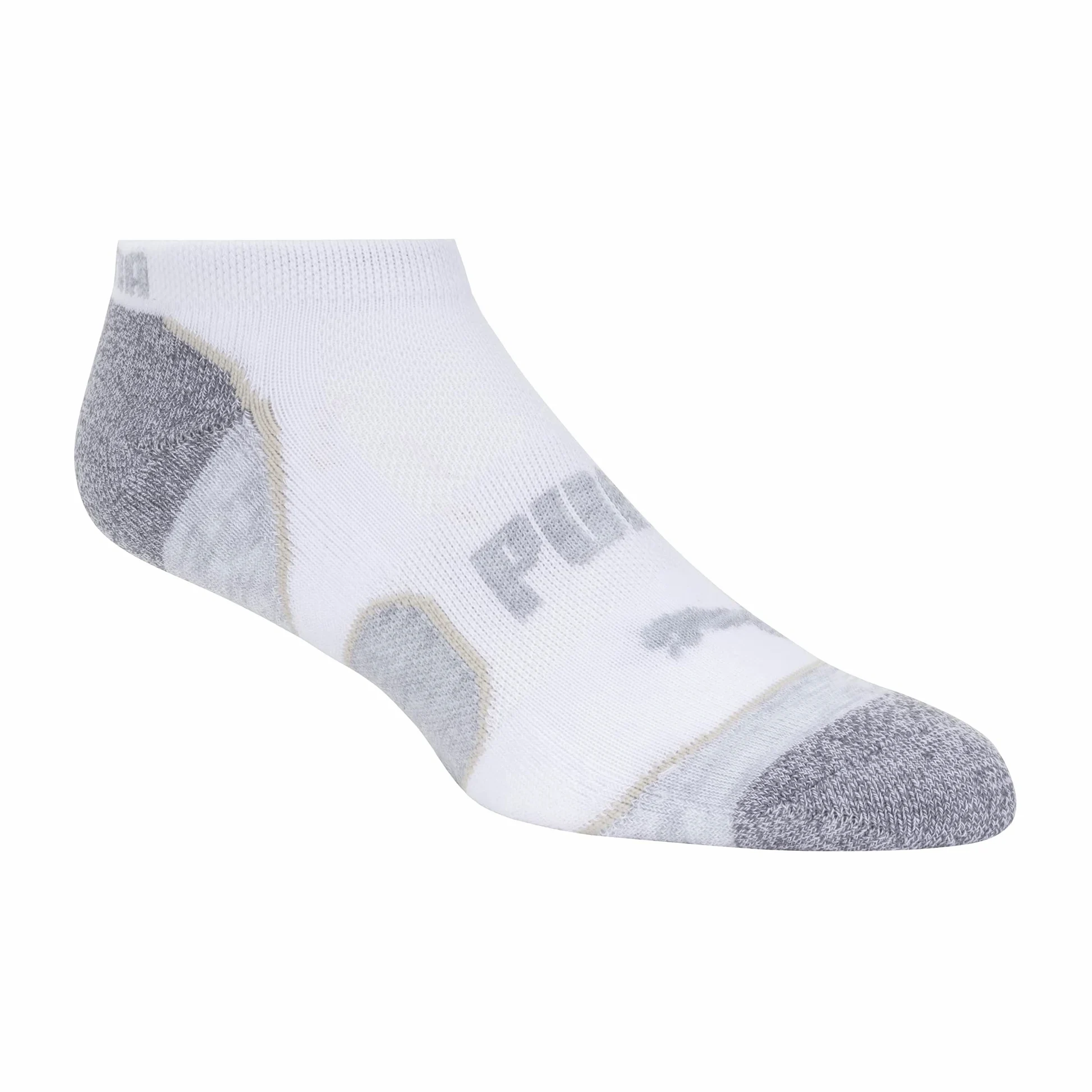 Puma No Show - Calcetines de malla para mujer (8 pares), varios colores, color blanco
