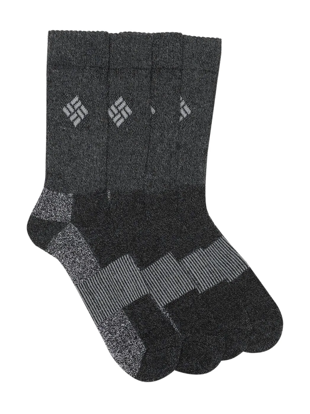 Columbia Paquete de 4 calcetines Mositure Control Crew para hombre