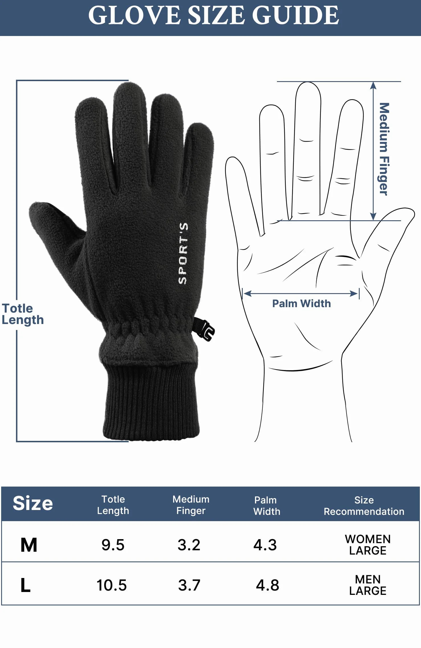 Guantes de invierno para mujeres y hombres - Guantes de invierno para mujeres en clima frío, pantalla táctil grande, sólidos, ligeros, impermeables y térmicos para correr, ciclismo,