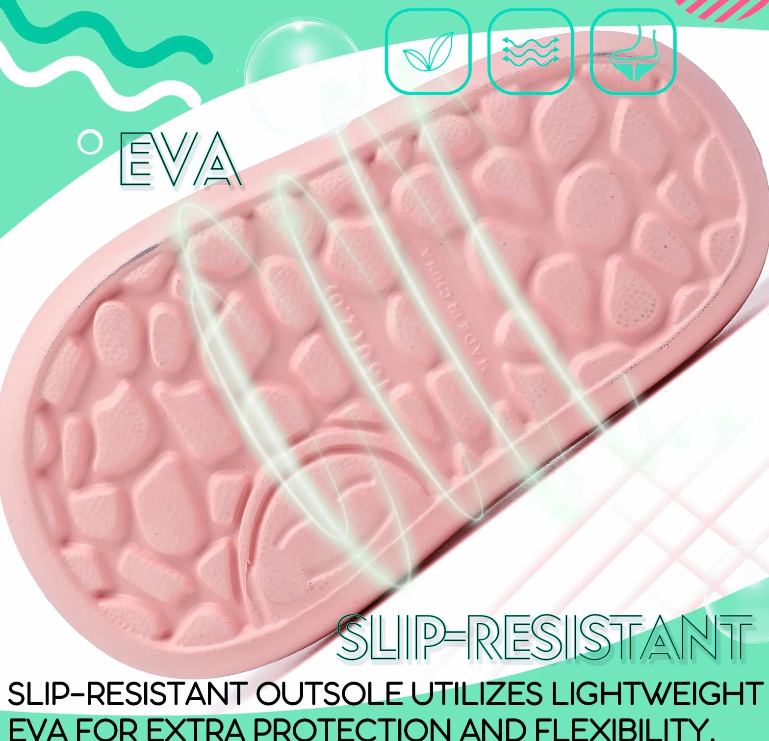 Chanclas de Baño Antideslizantes para Niños y Niñas Ultraligeras EVA 20-36 EU