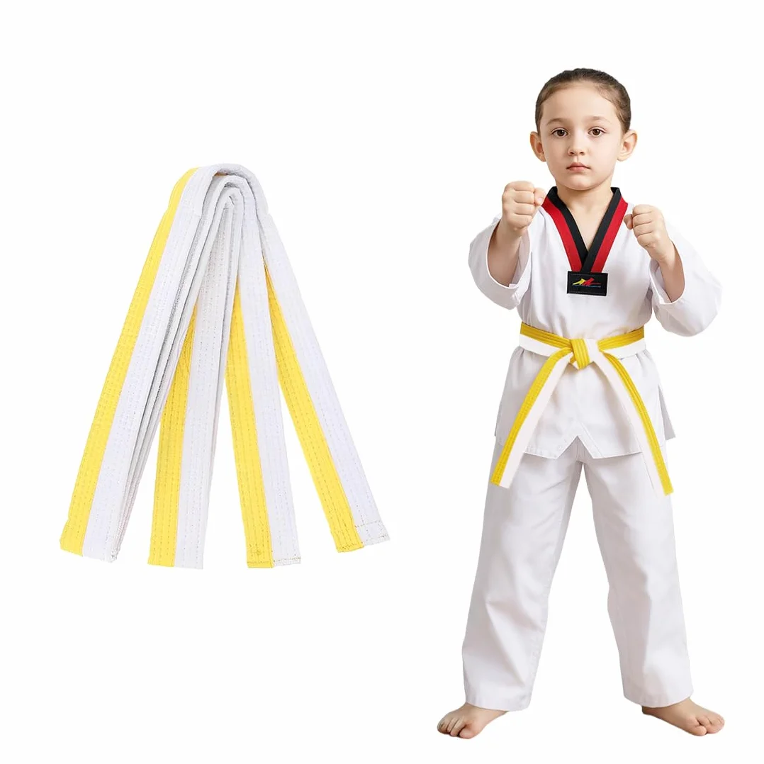 Cinturón de Taekwondo Blanco 160cm, Cinturón de Artes Marciales