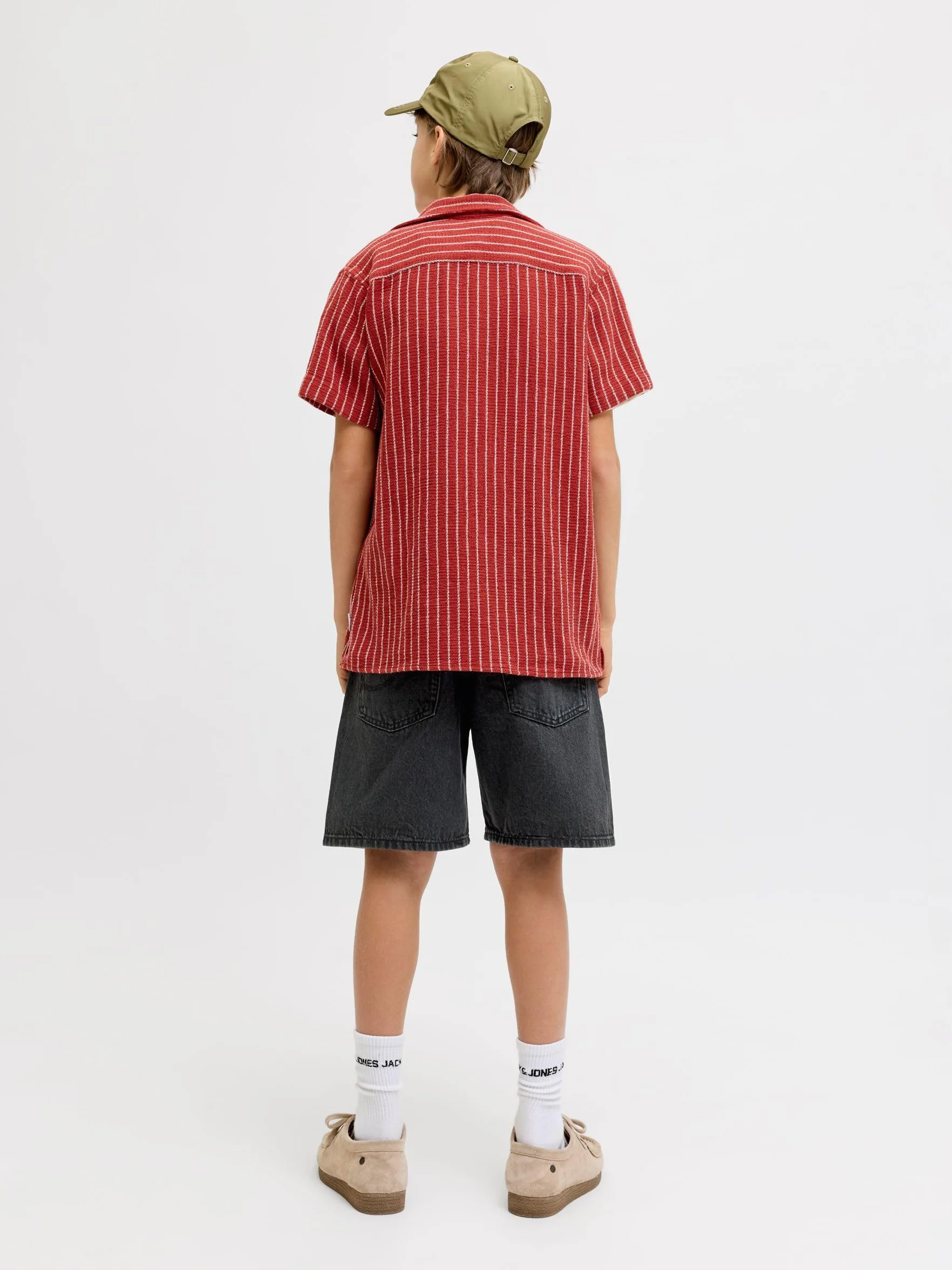 JACK & JONES Jjitony Jjoriginal Shorts MF 823 S N Jnr - Pantalones Cortos Vaqueros Niños