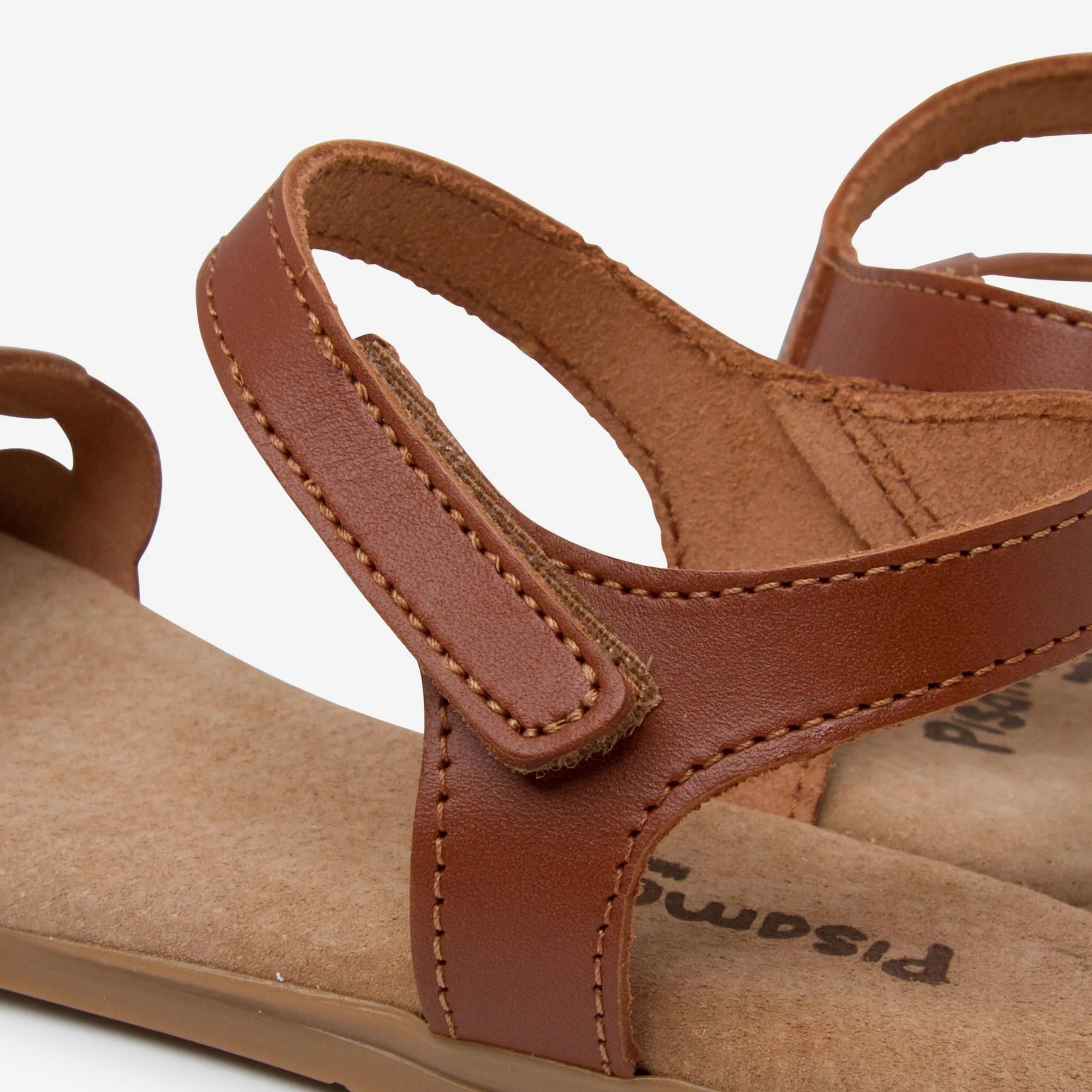 Pisamonas Sandalias Piel Eslabones Tira Adherente