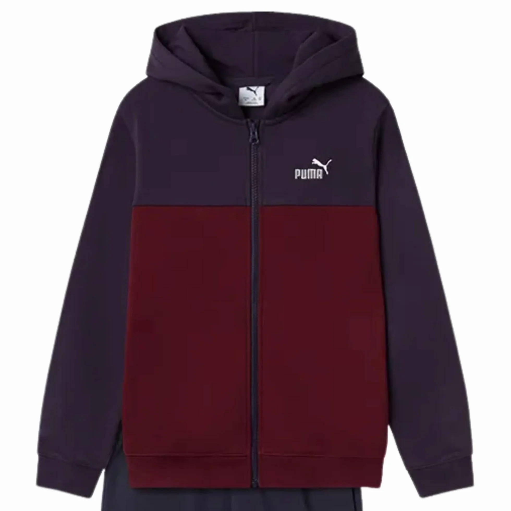 Puma Chándal de niño con capucha y cremallera azul Código 692204-16