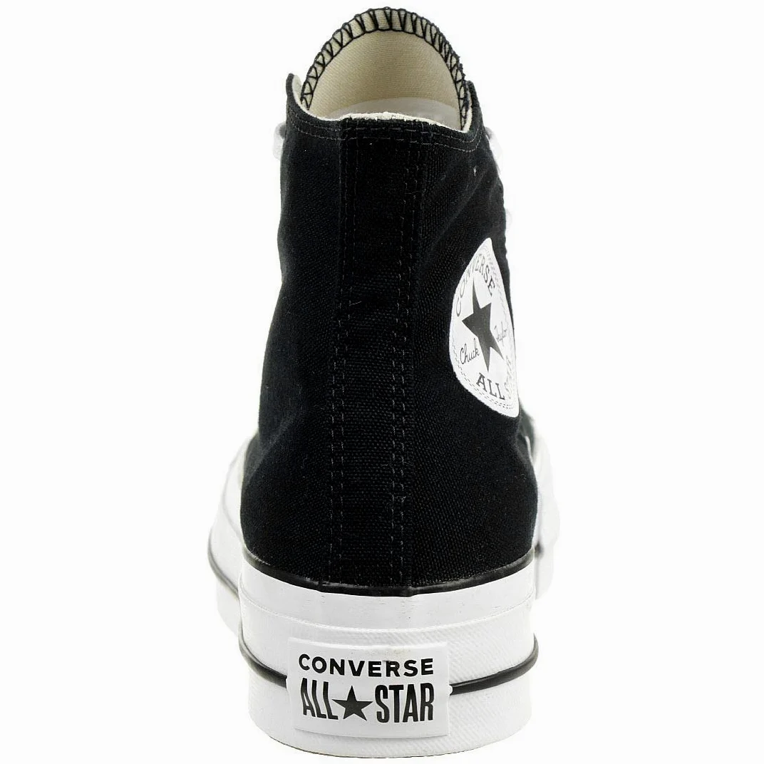 Converse Hi Platform 560845C Nero Bianco