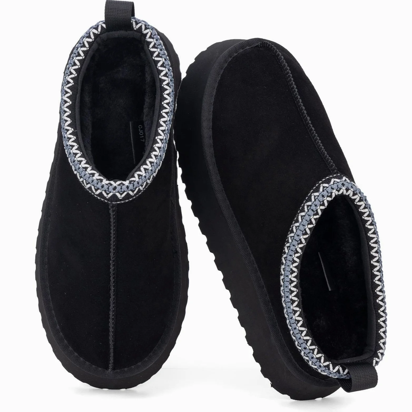 Mishansha Mujer Zapatillas de Estar Invierno Pantuflas Casa 36-42 EU | Zapatos, Antideslizantes, Cálidas, Calzado de Invierno, Grosor de 4 cm, Forro de Felpa Afelpada, Interiores, Paseos Diarios