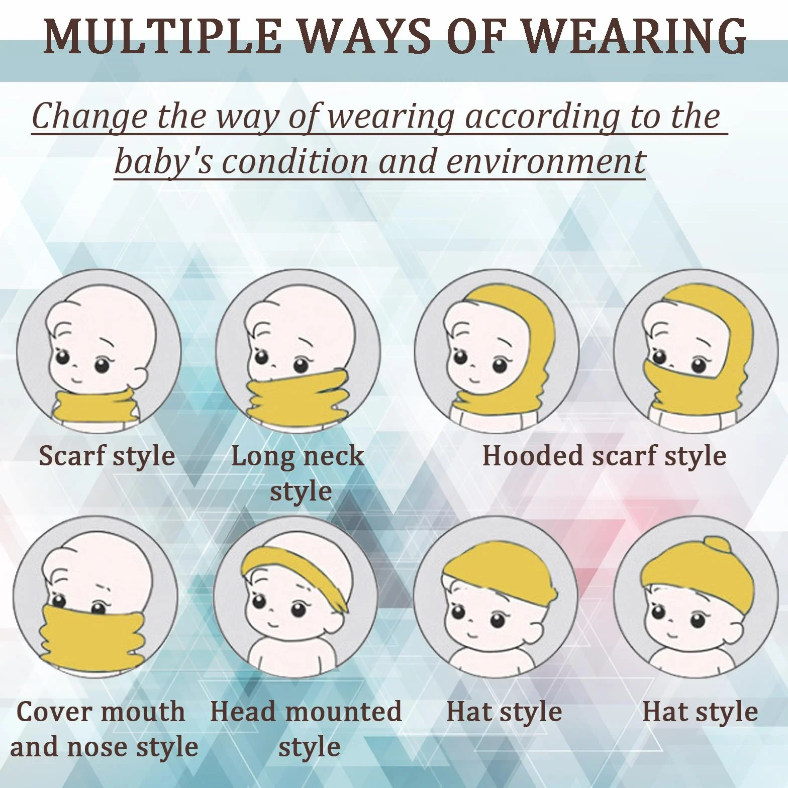 DKDDSSS 4 Pcs Calentador de Cuello, Braga Cuello Niño Braga Cuello Niña, Bufanda para Niños, Invierno Bufanda Tubular para Niños Niñas, 1-12 Años