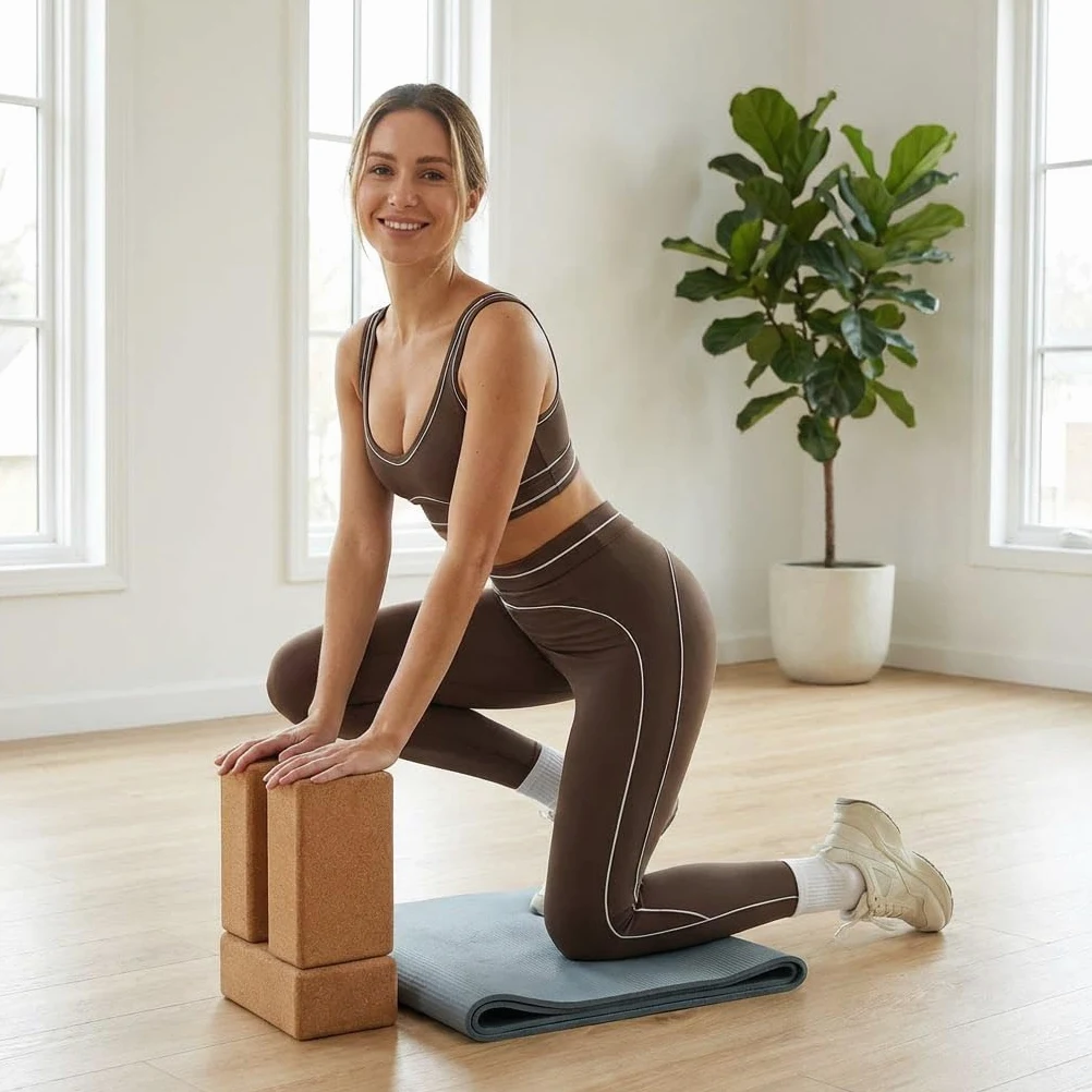 Conjunto de Yoga para Mujer, chándal Deportivo, Sujetador Deportivo, Conjunto de Gimnasio, Ropa Deportiva para Fitness, Correr y Entrenar.-Negro1-L