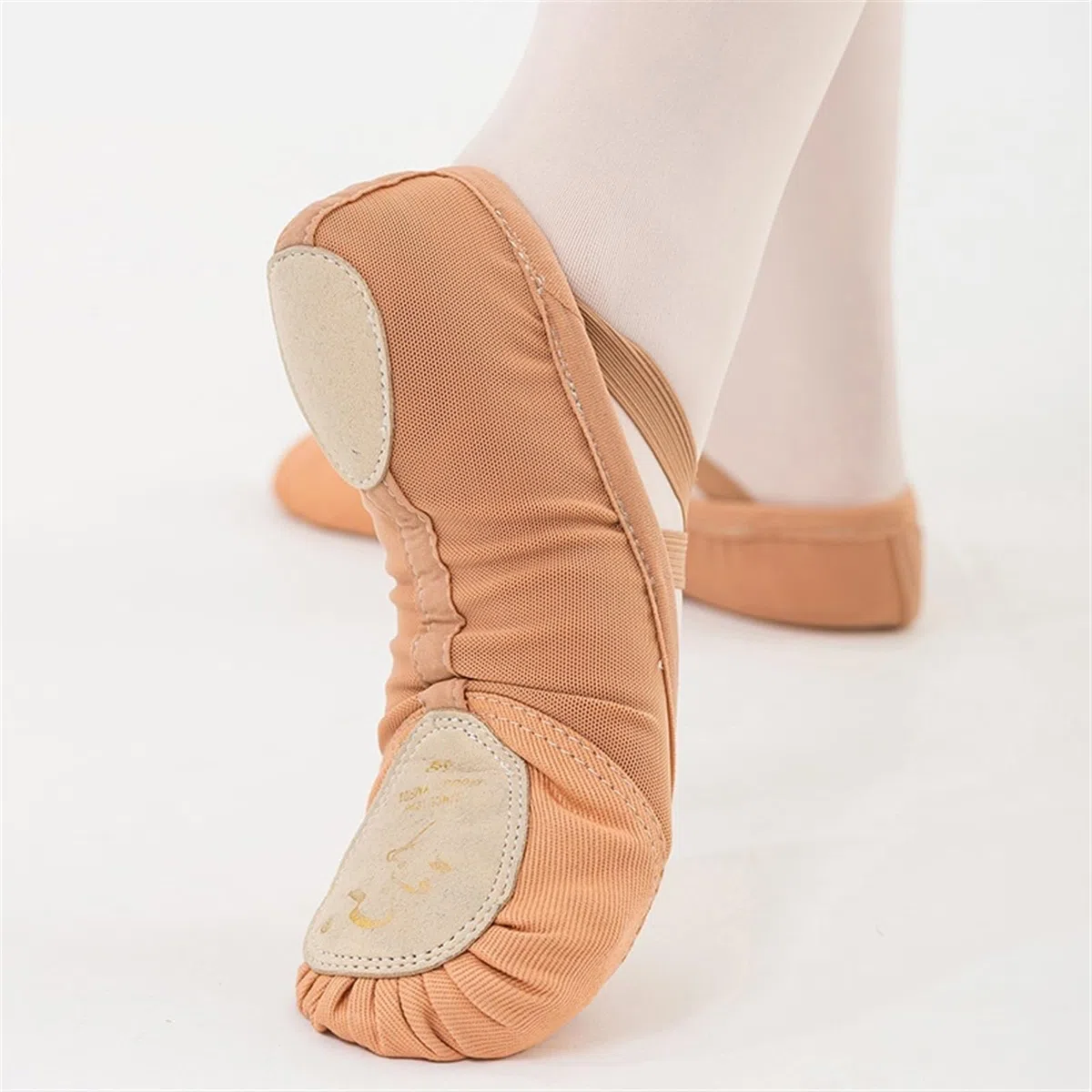 Zapatillas de Ballet Bailarina Ballet Zapatos de Ejercicio Ballet Danza Pisos Suaves Mujeres Rosa Tela de Malla elástica Zapatos Deportivos de Mujer(Pink,36)