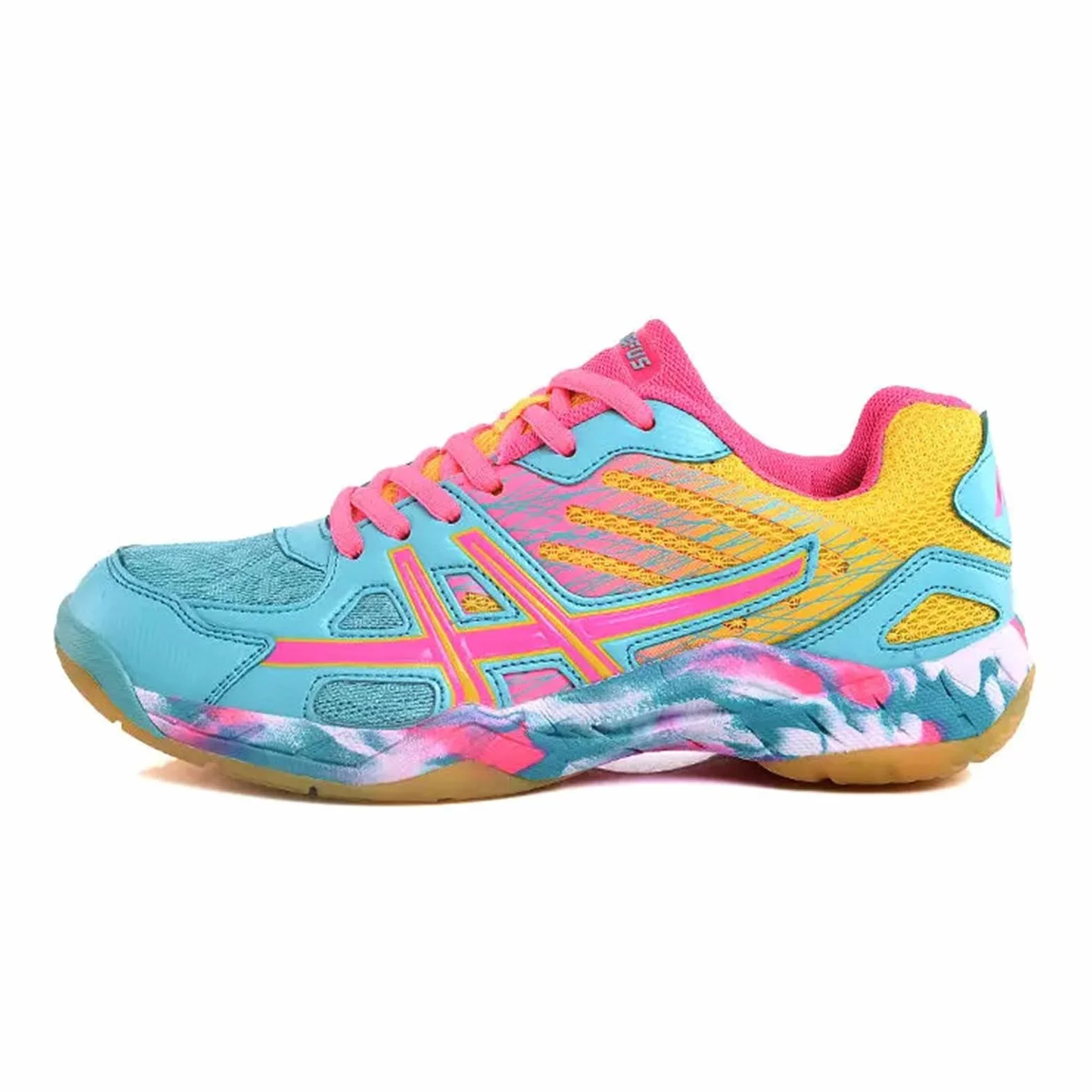 Zapatillas De Bádminton Hombre Tenis para Niños Pickleball Deportivas Ligeras Antideslizantes para Cancha De Squash En Interiores