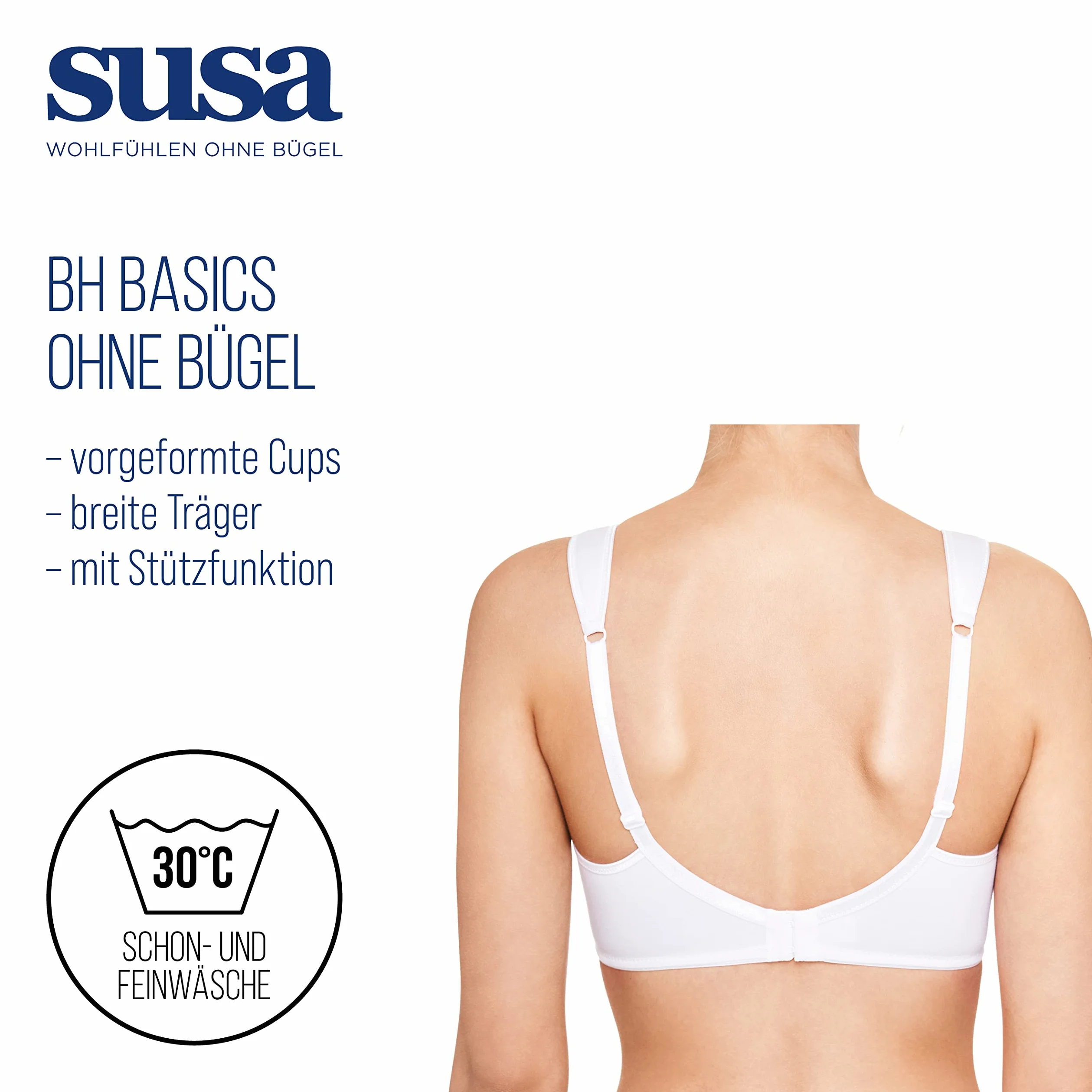 SUSA Cotton Sujetador Mujer