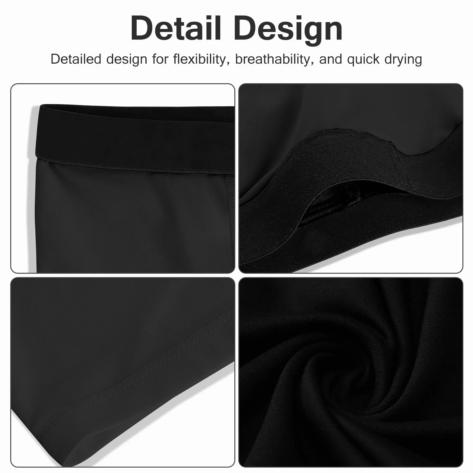 Pantalones de Compresión para Niños 2 Pack, Mallas 3/4 para Baloncesto y Fútbol, Capa Base Atlética, Secado Rápido 6-14 Años