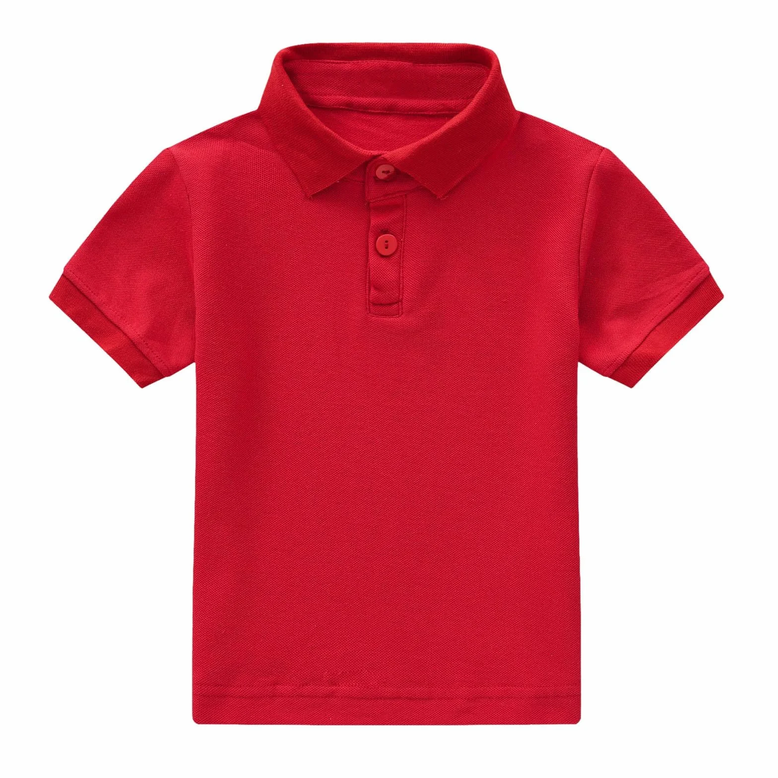 Polo para niños Camisa escolar verano monocolor negro camisas niño manga corta transpirable camisetas niños básico suave top chica ropa divertida regalos camisetas escolares
