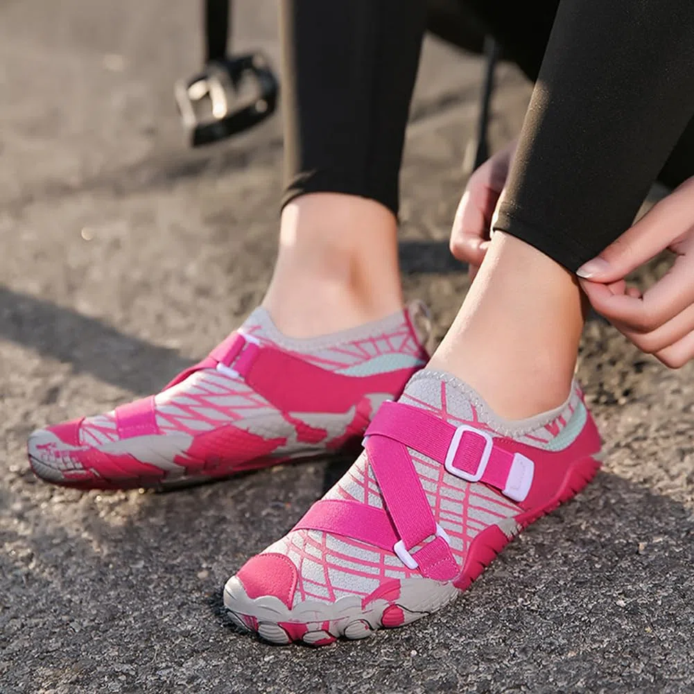 Zapatos de Agua para Mujer Hombre, Zapatos Playa Natación con Tiras Cruzadas, Acuáticos Secado Rápido para Surf, Running, Senderismo, Conducción