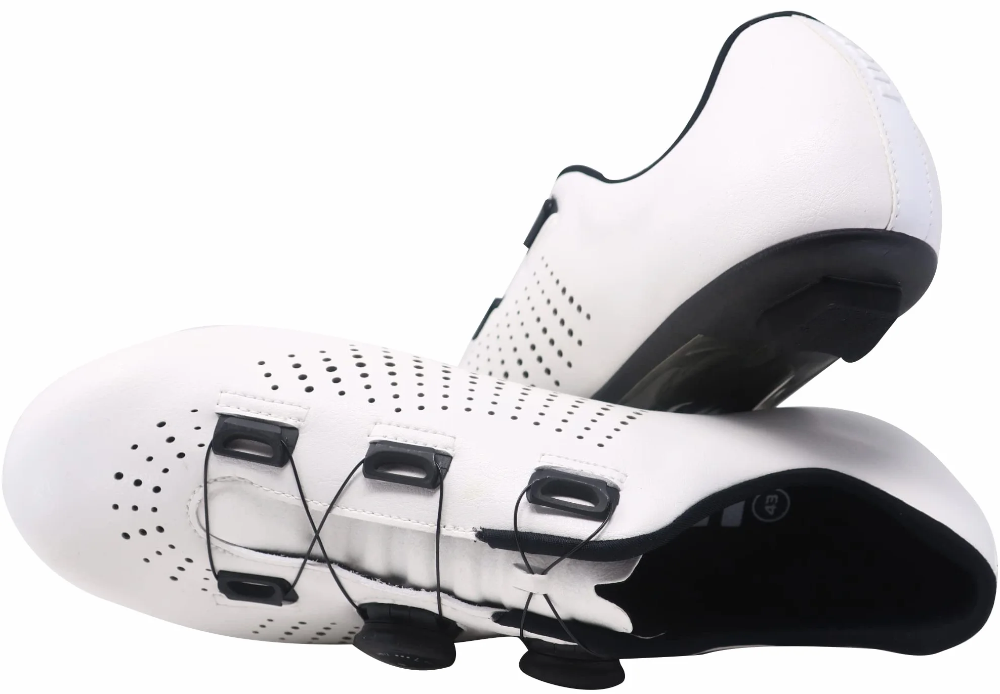 LUCK Start Horma Ancha para Carretera, con Suela de Carbono HD50, Doble Cierre rotativo, Especial para pies Anchos.