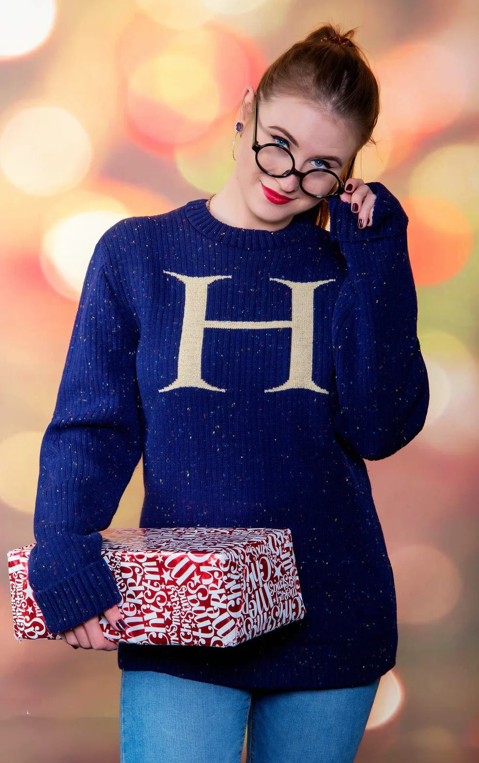 Réplica oficial de Harry Potter Navidad Jumper
