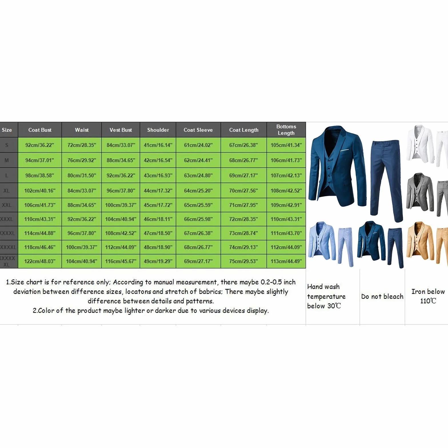 2025 - Traje delgado de 3 piezas para hombre, traje de negocios, boda, fiesta, chaleco y pantalones, abrigo, camisa, vestido
