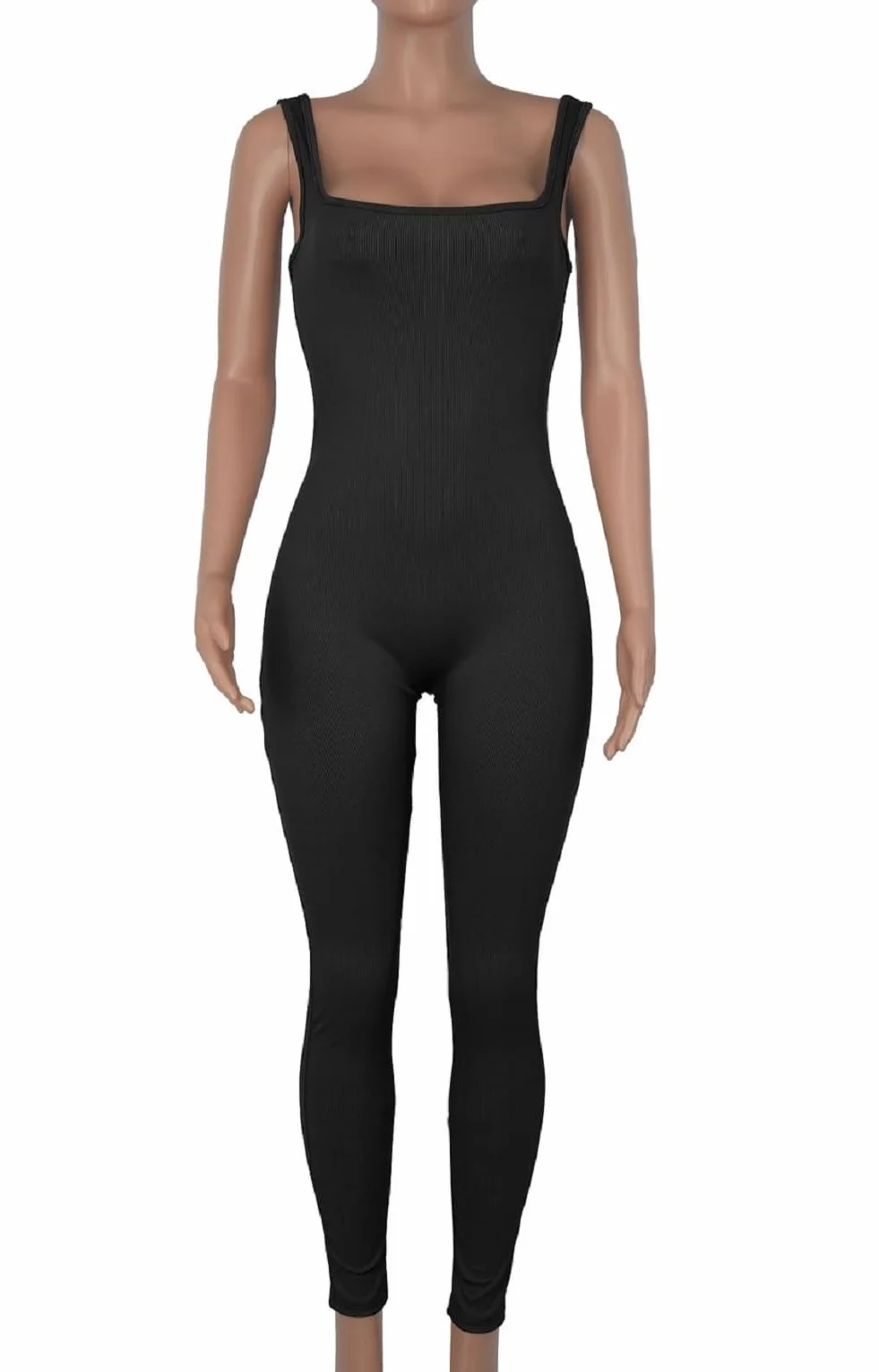 Jumpsuit Deportivo Mujer Push Up Mono Espalda Descubierta Sin Mangas Body Reductor Gym Largo Mameluco Yoga Ropa Gimnasio Fitness
