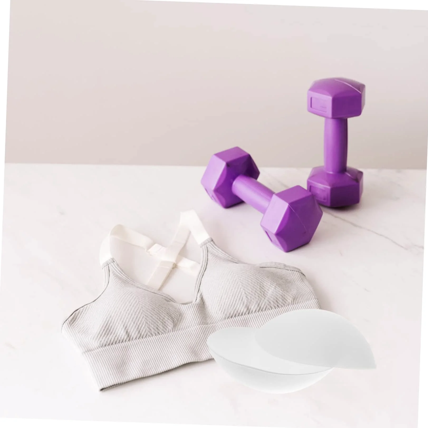 GALPADA 20pares Pads Inserts Transpirables Para Sujetadores Deportivos Almohadillas De Poliéster Para Del Bust Rellenos De Sujetador Para y Actividades Deportivas