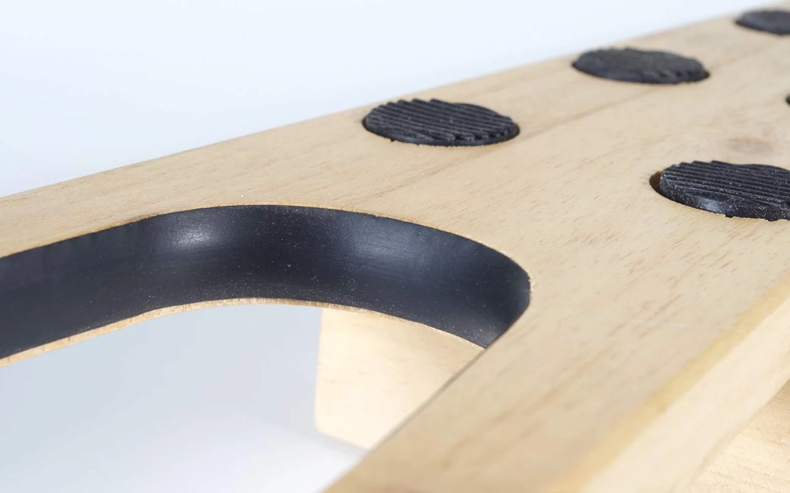 Kaps Jack de arranque de madera para bota | El robusto y fuerte removedor de botas con puntos de goma antideslizantes hace que quitarse las botas sea muy fácil (1PC)