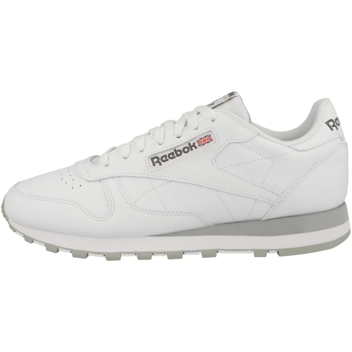 Reebok Classic Leather 001, Zapatillas de Deporte Unisex adulto, Ftwwht Pugry3 Purgry, 40 EU