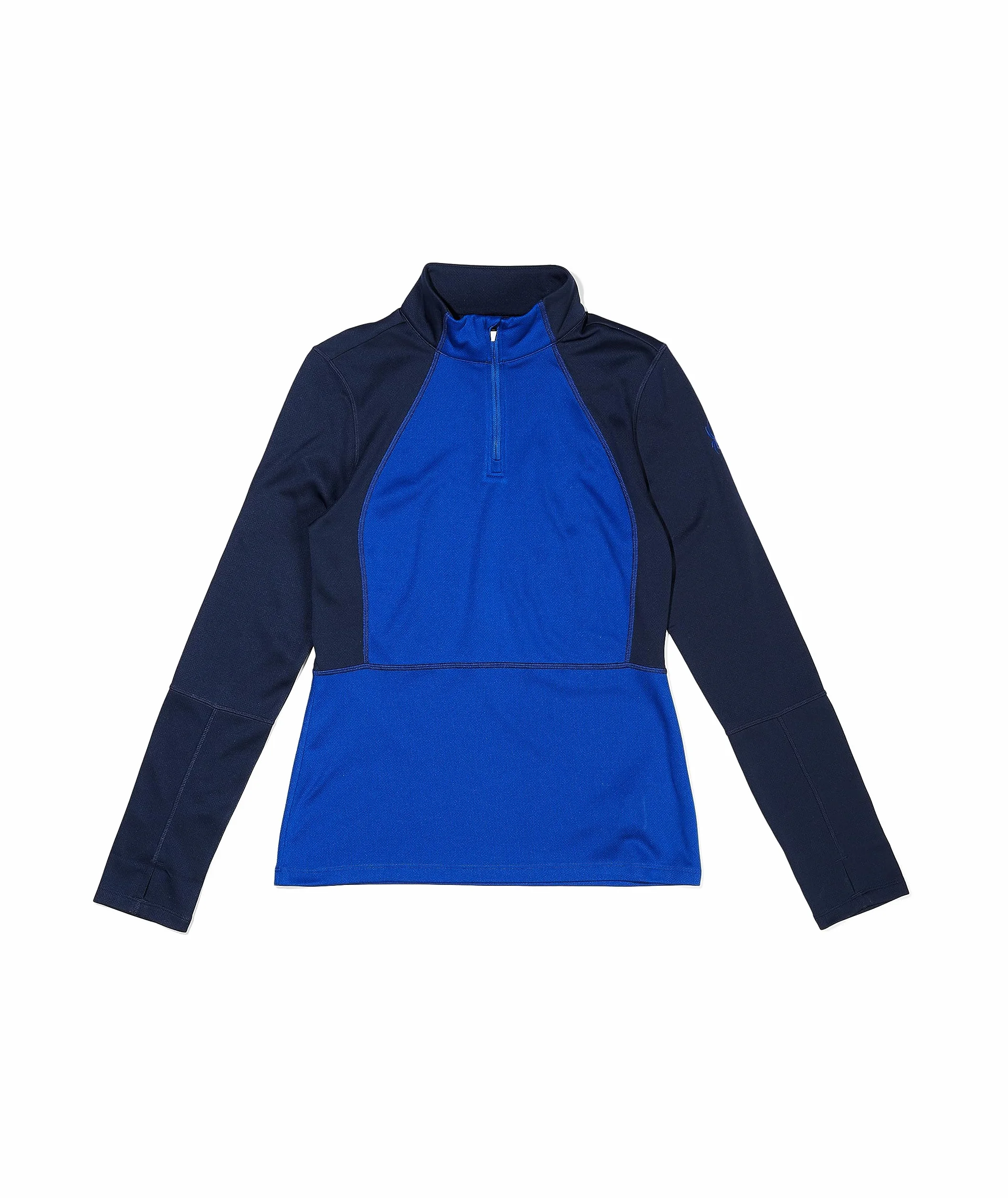 Spyder Charger 1/2 Zip Camiseta de Senderismo Mujer