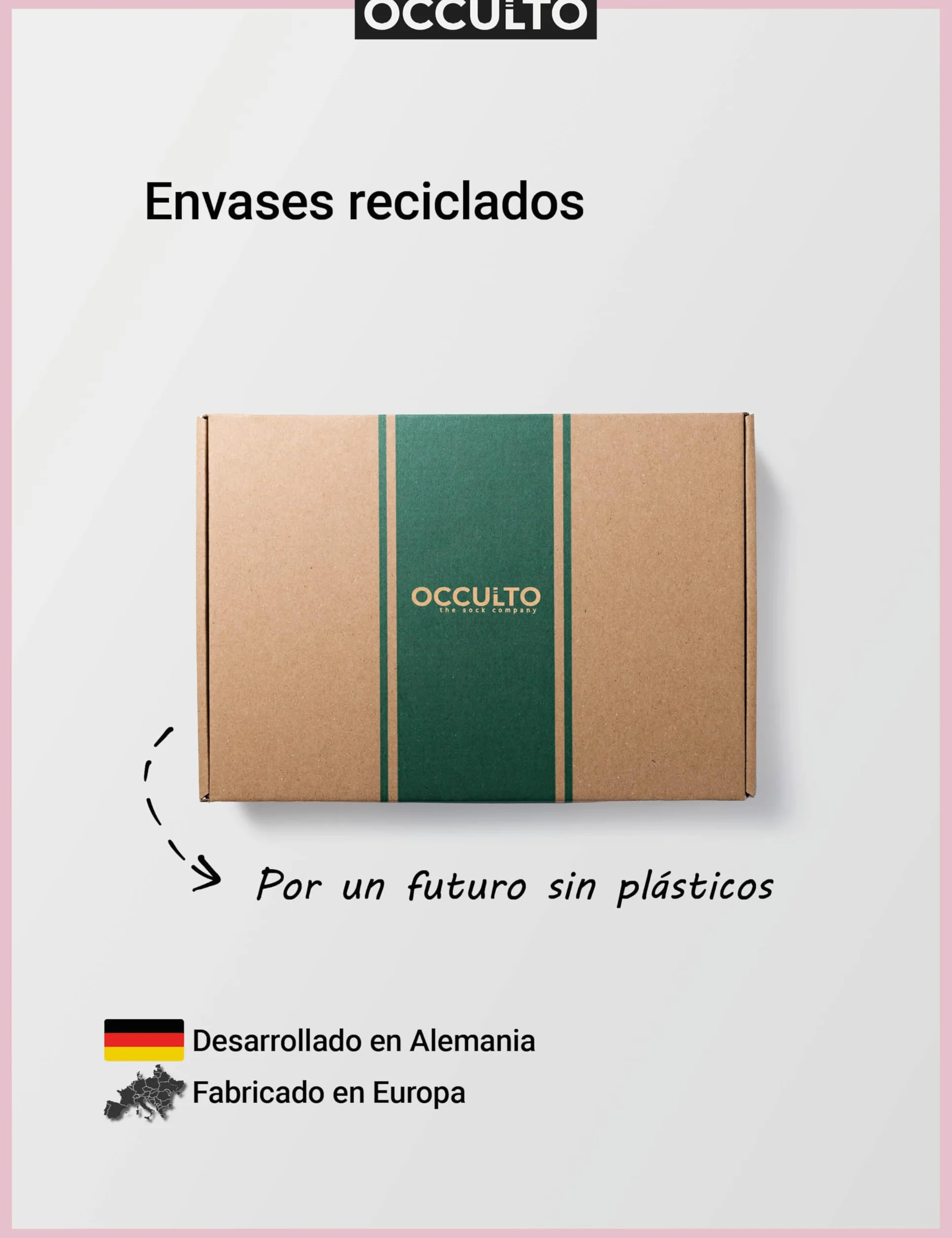 Occulto Calcetines de Esquí de Compresion para Mujer & Hombre 2 pares (modelo: Taylor)