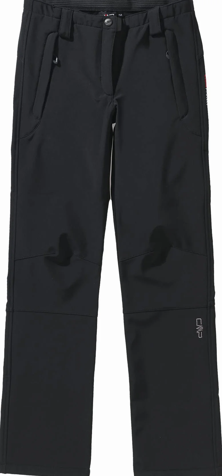 CMP Pantalones Softshell Con Tecnología Climaprotect Pantalones Softshell Con Tecnología Climaprotect, Niñas, Nero, 128